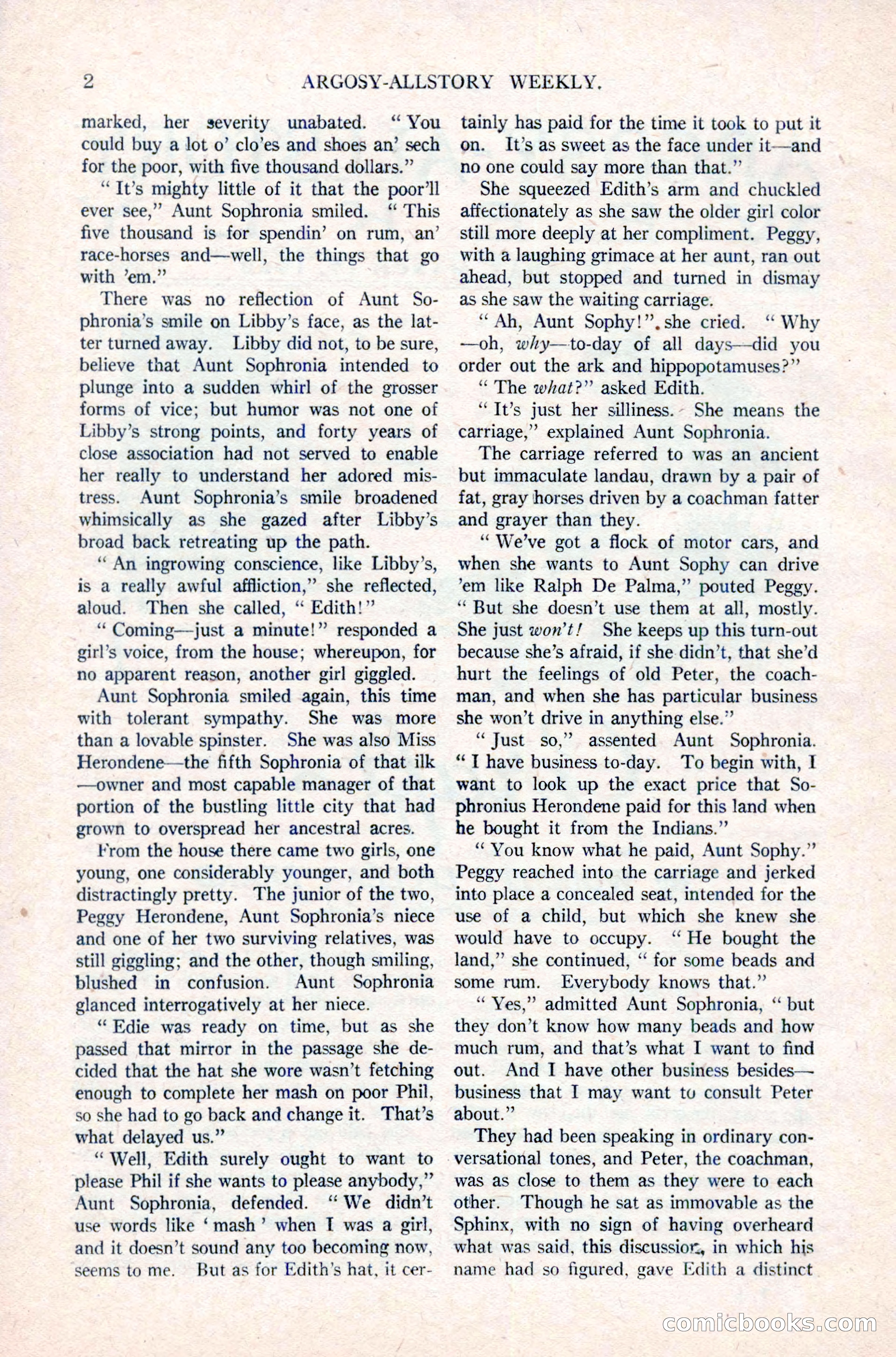 Argosy All-Story Weekly, March 17, 1923 — page 16 of 180