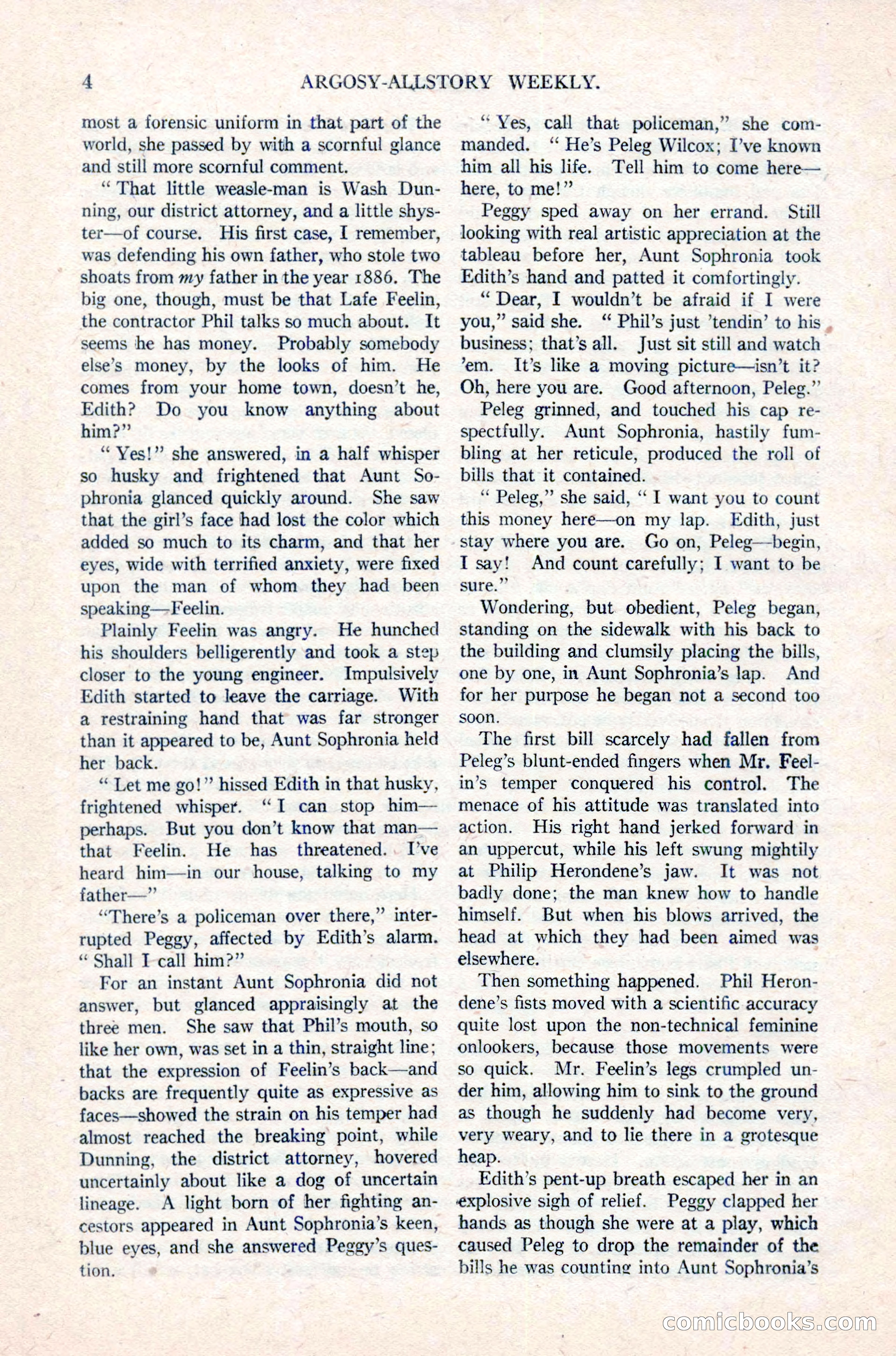 Argosy All-Story Weekly, March 17, 1923 — page 18 of 180