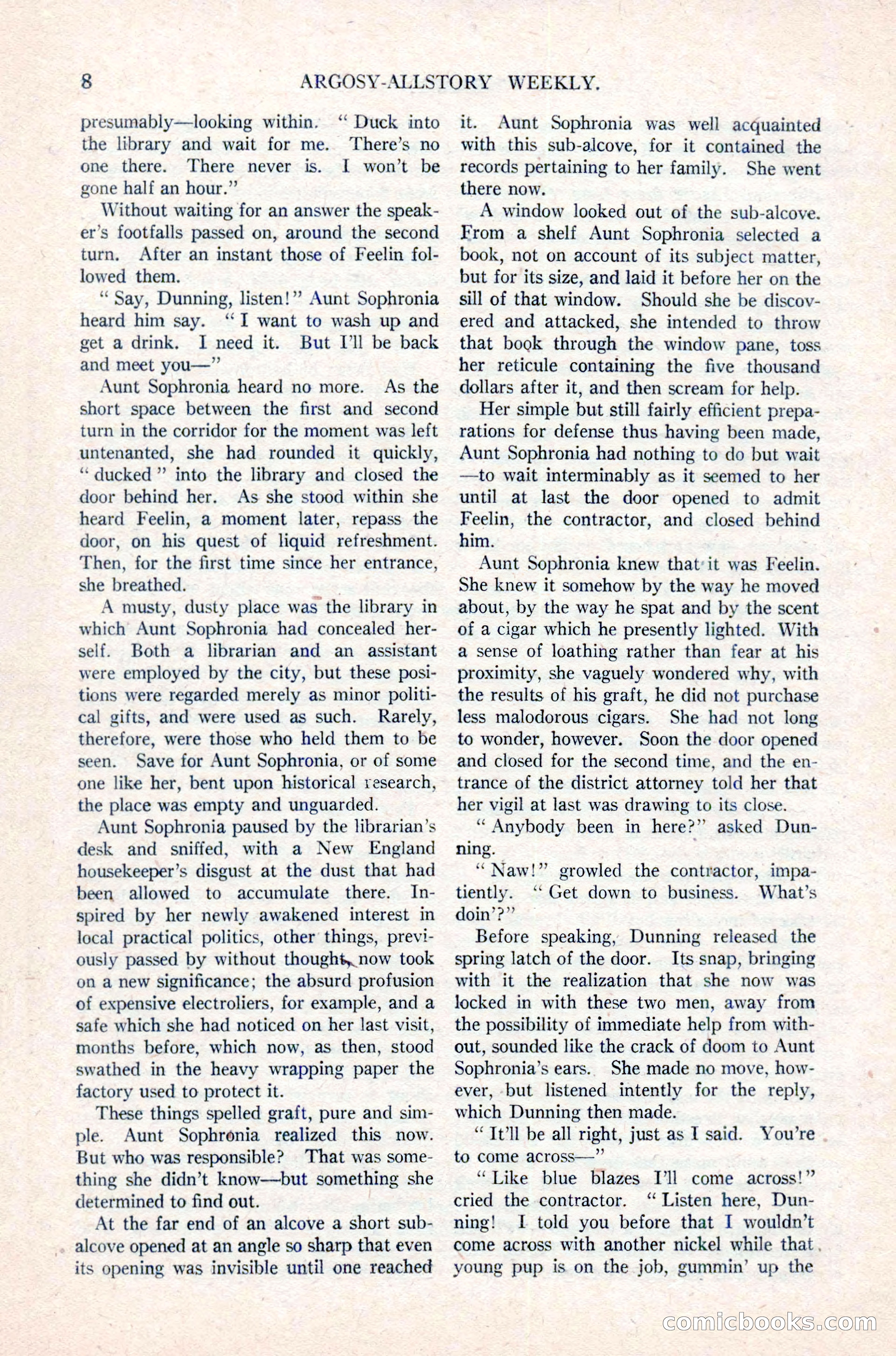 Argosy All-Story Weekly, March 17, 1923 — page 22 of 180