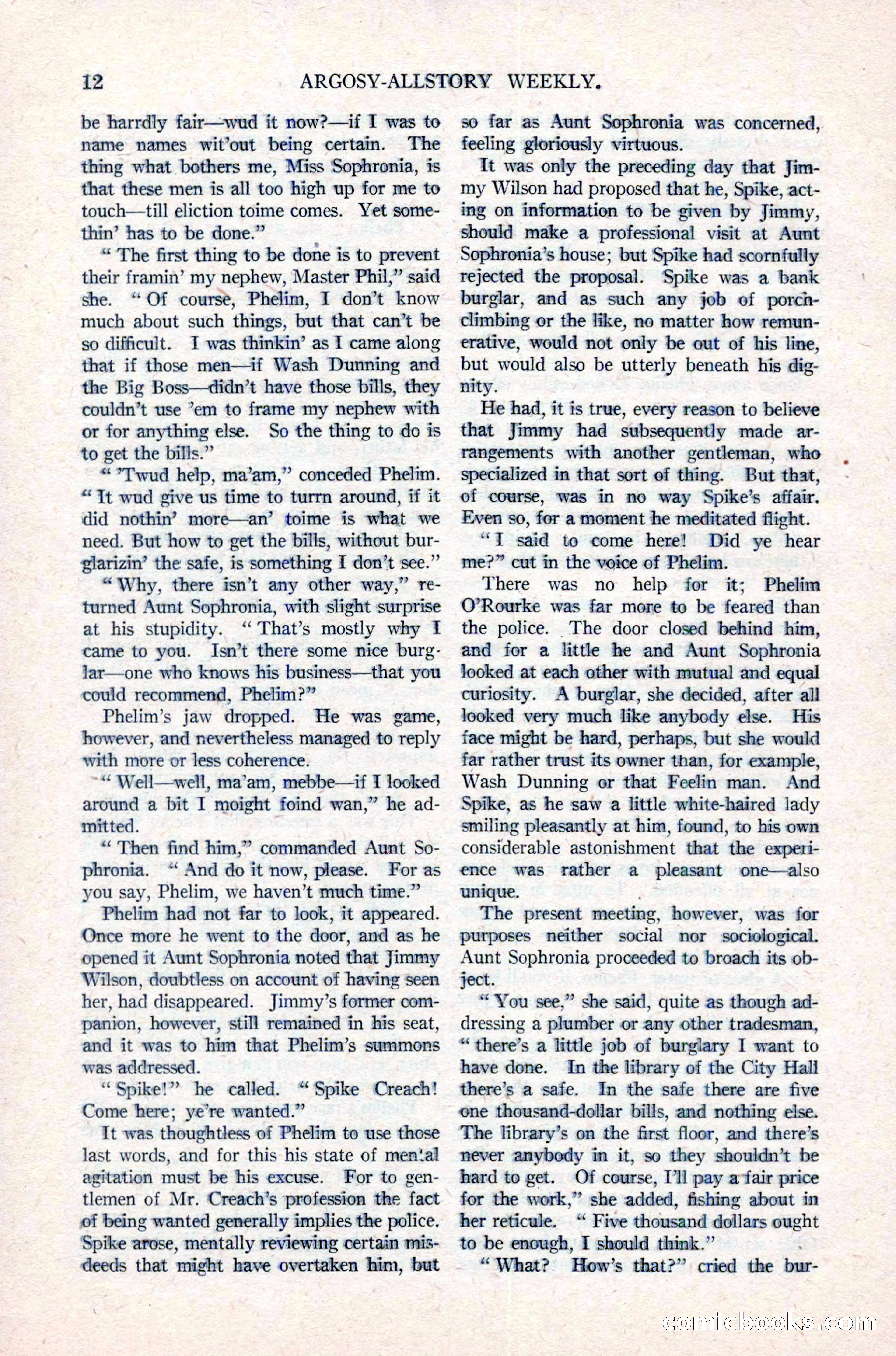 Argosy All-Story Weekly, March 17, 1923 — page 26 of 180