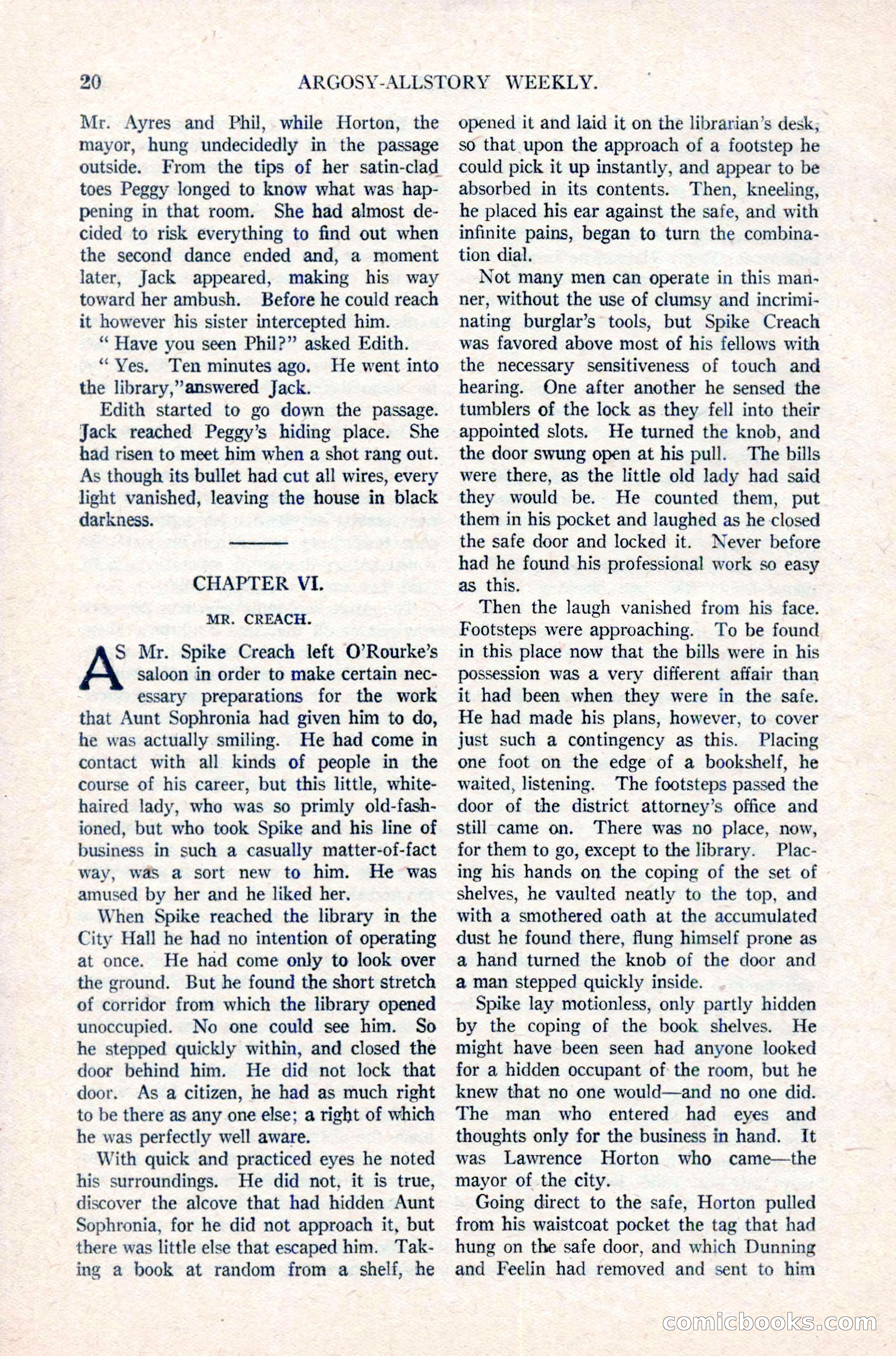 Argosy All-Story Weekly, March 17, 1923 — page 34 of 180