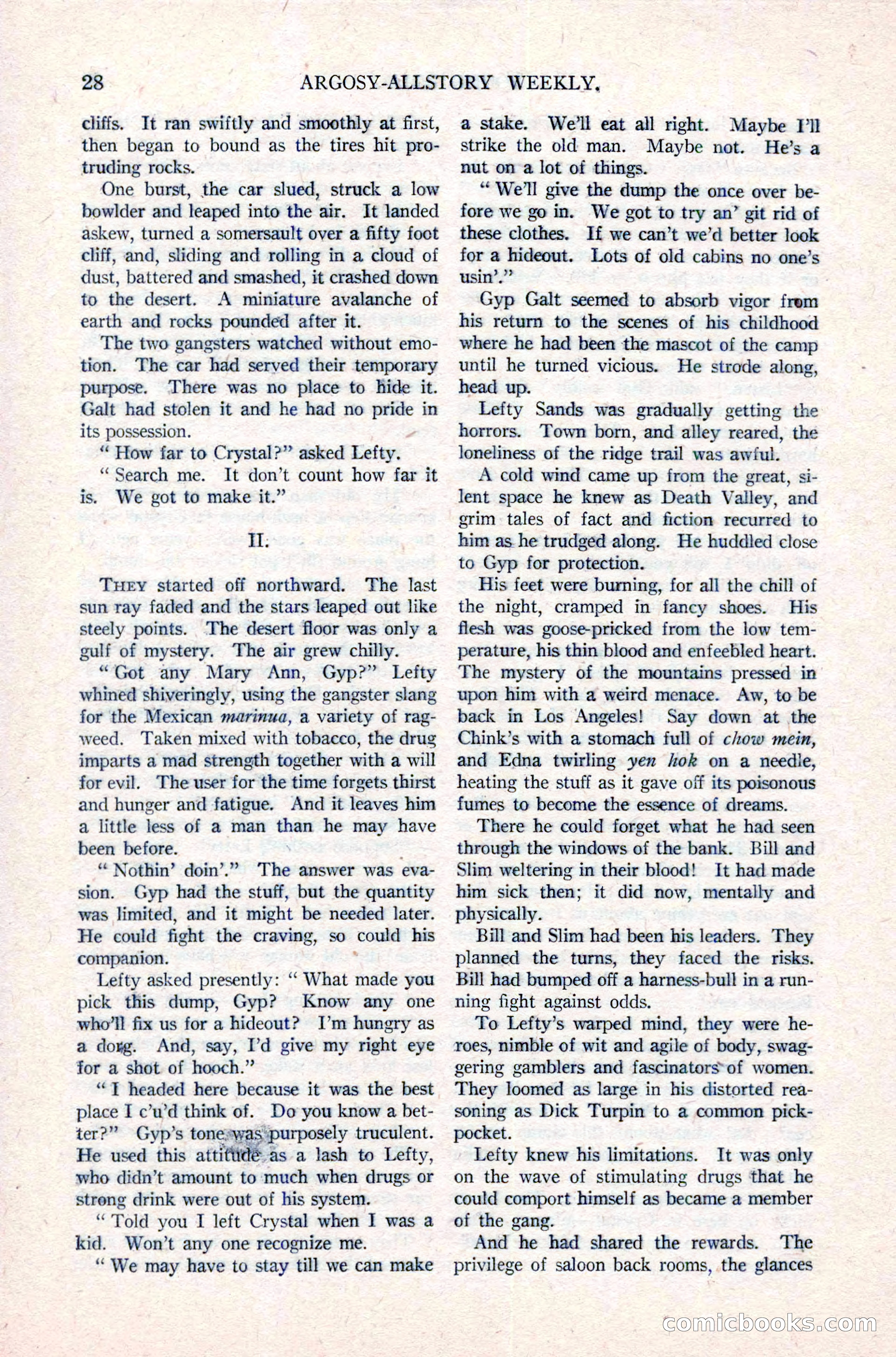 Argosy All-Story Weekly, March 17, 1923 — page 42 of 180