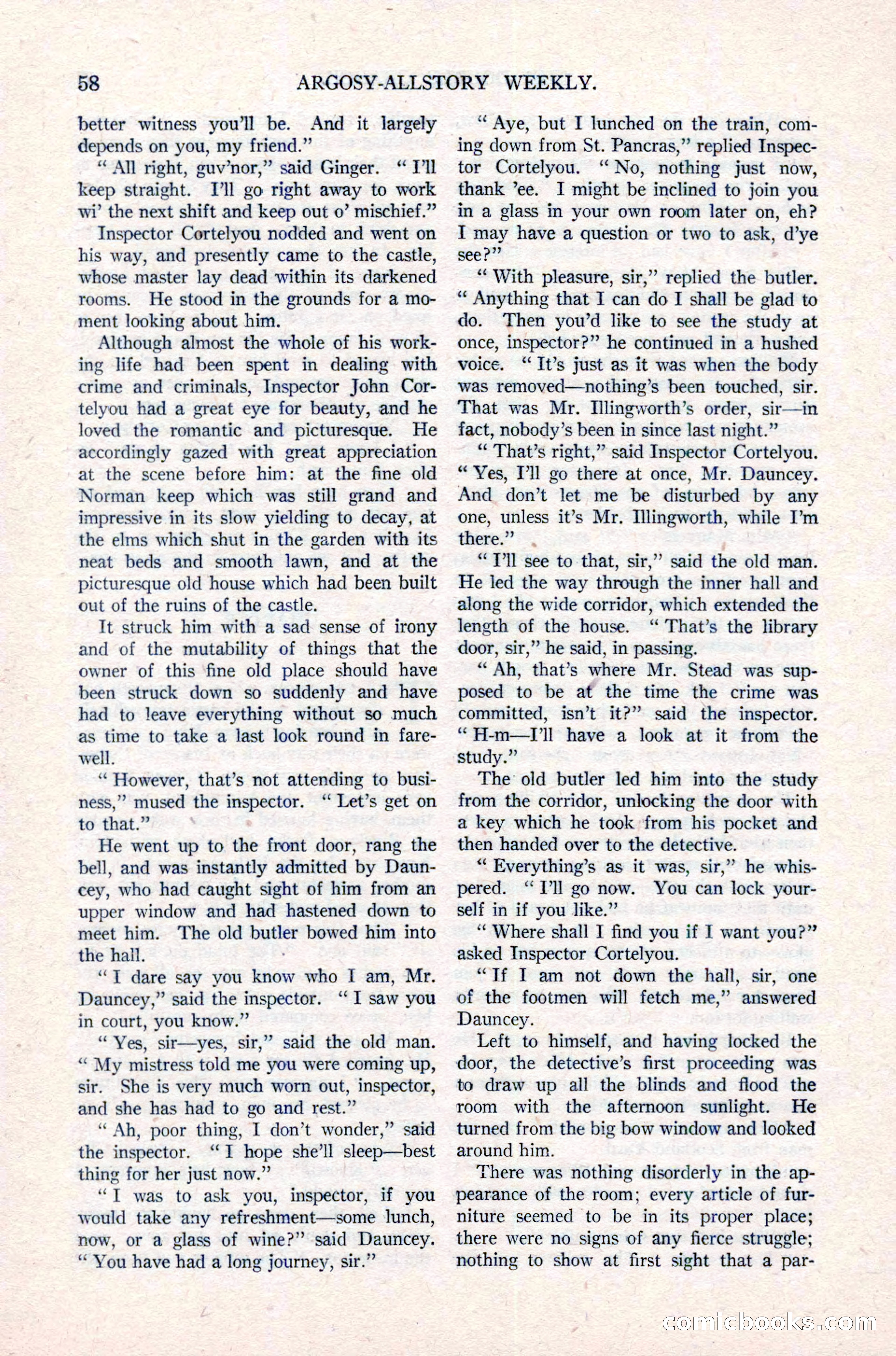 Argosy All-Story Weekly, March 17, 1923 — page 72 of 180