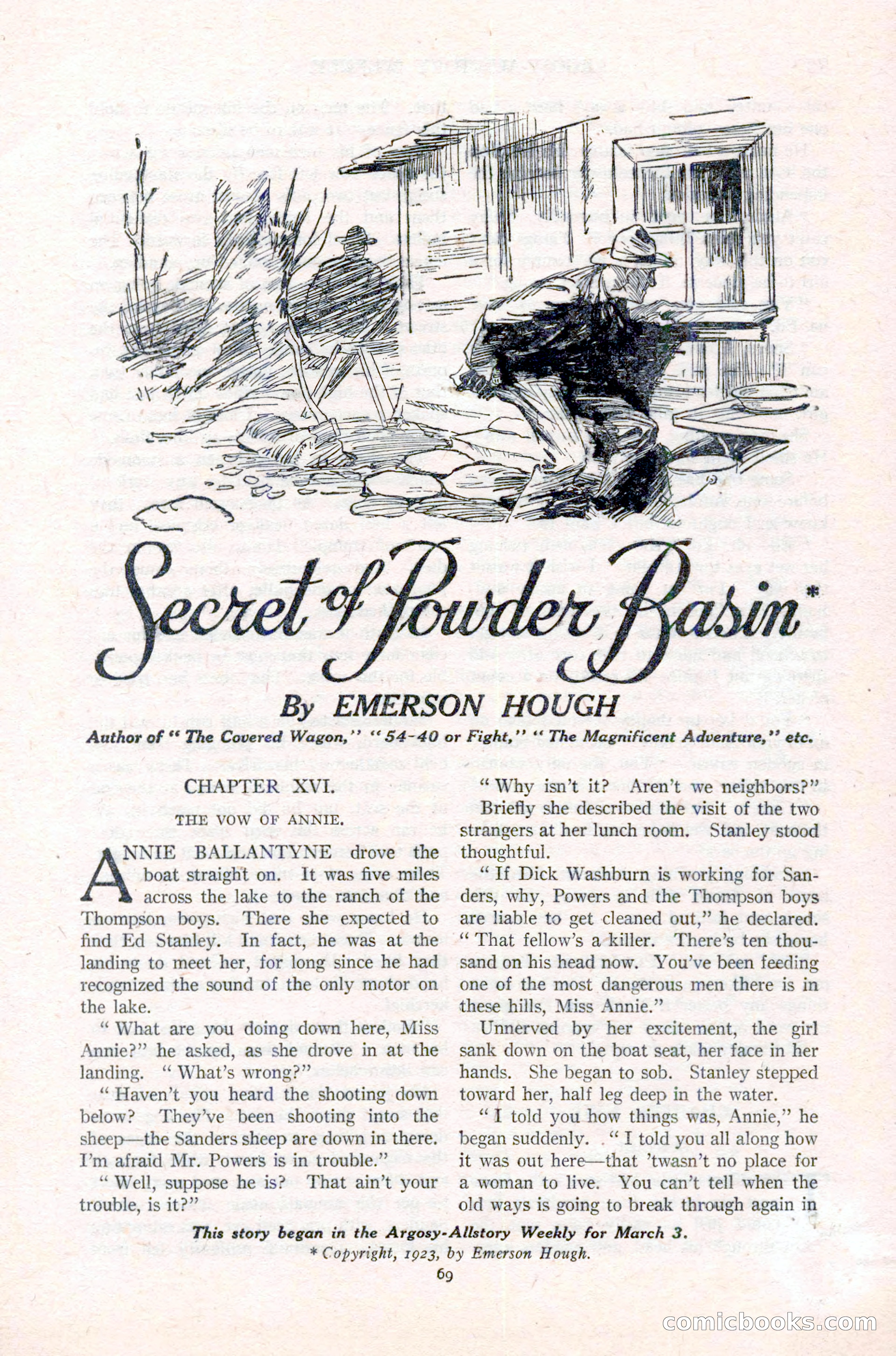 Argosy All-Story Weekly, March 17, 1923 — page 83 of 180