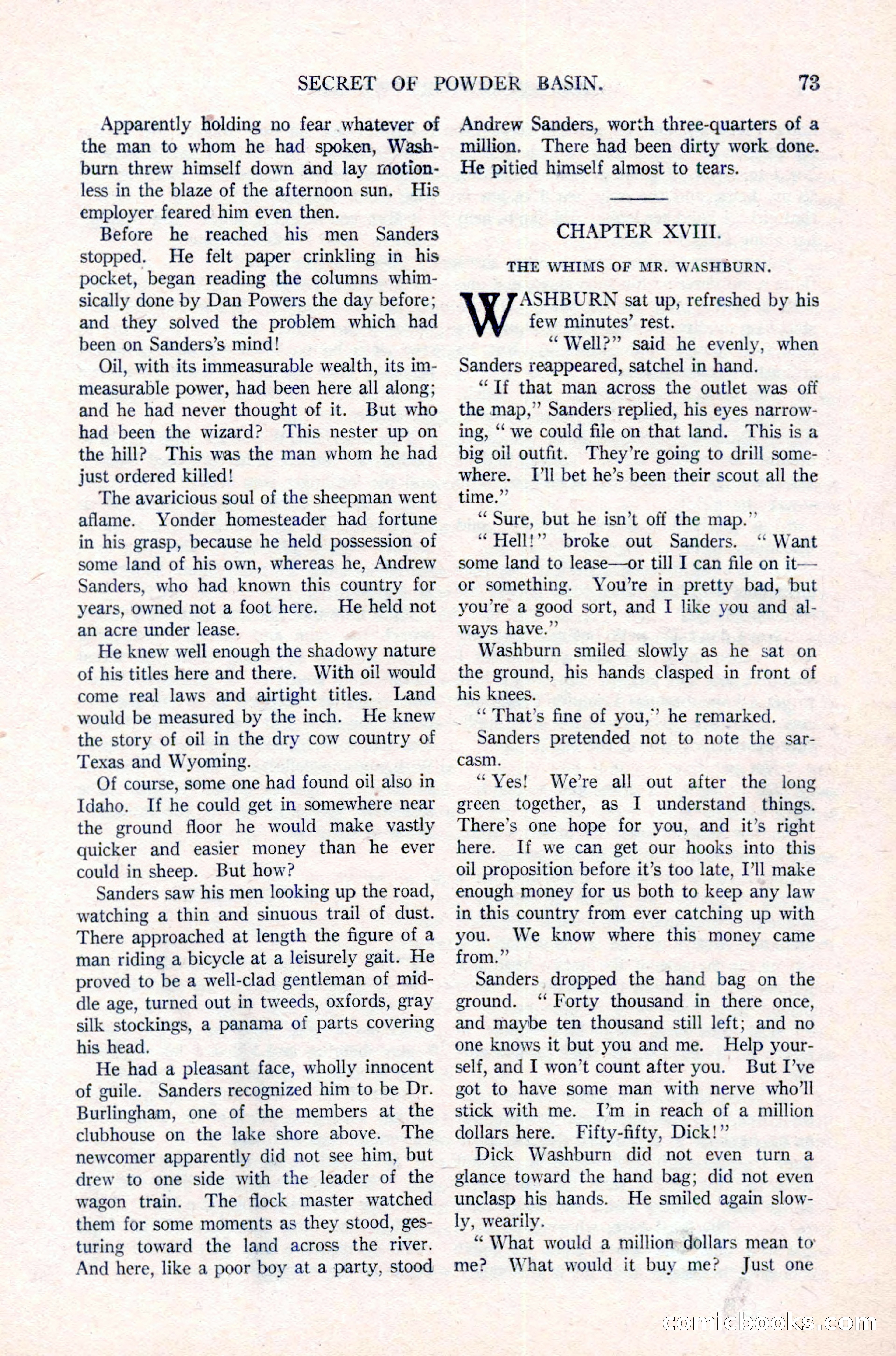 Argosy All-Story Weekly, March 17, 1923 — page 87 of 180