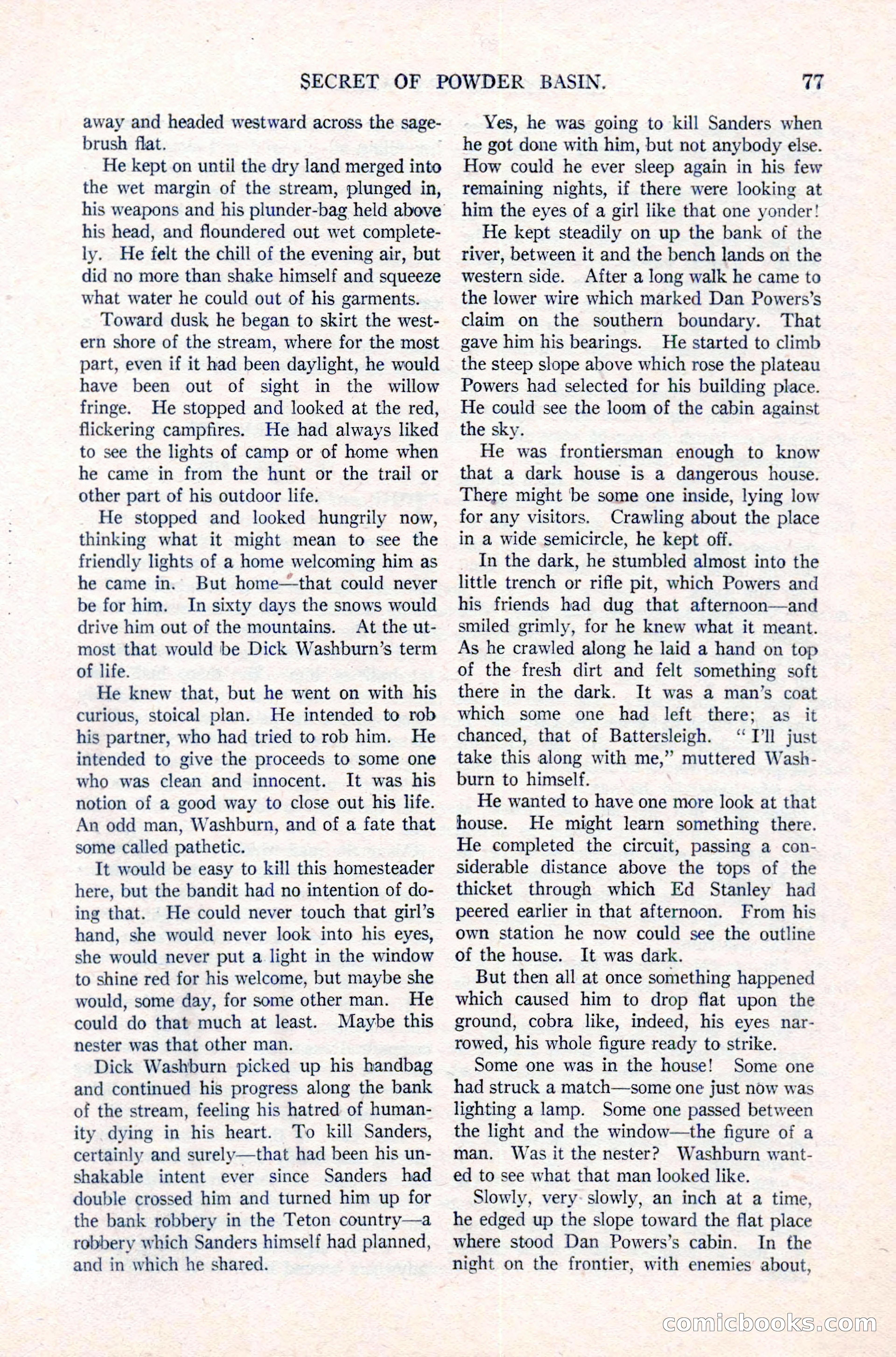 Argosy All-Story Weekly, March 17, 1923 — page 91 of 180
