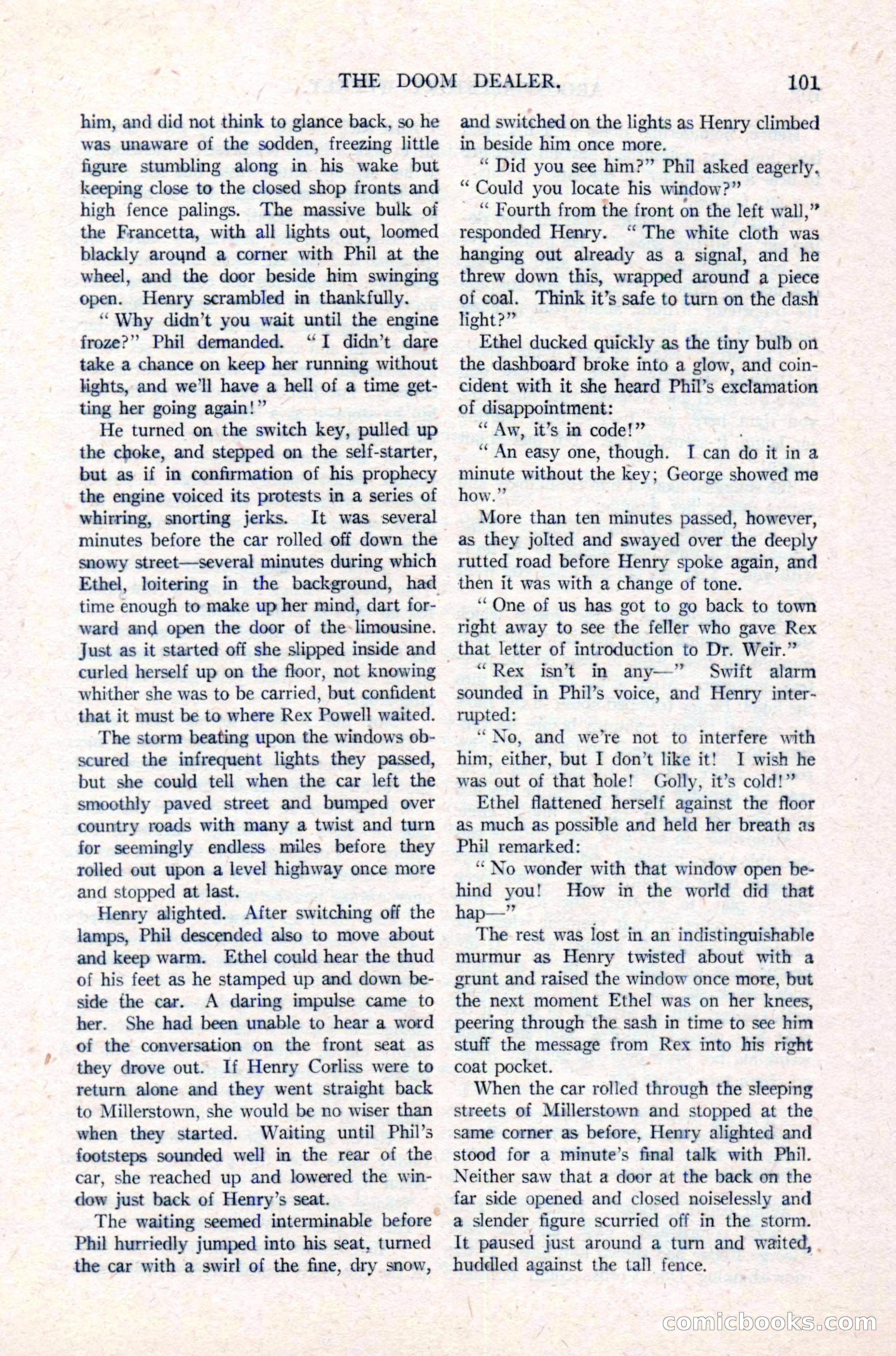 Argosy All-Story Weekly, March 17, 1923 — page 115 of 180