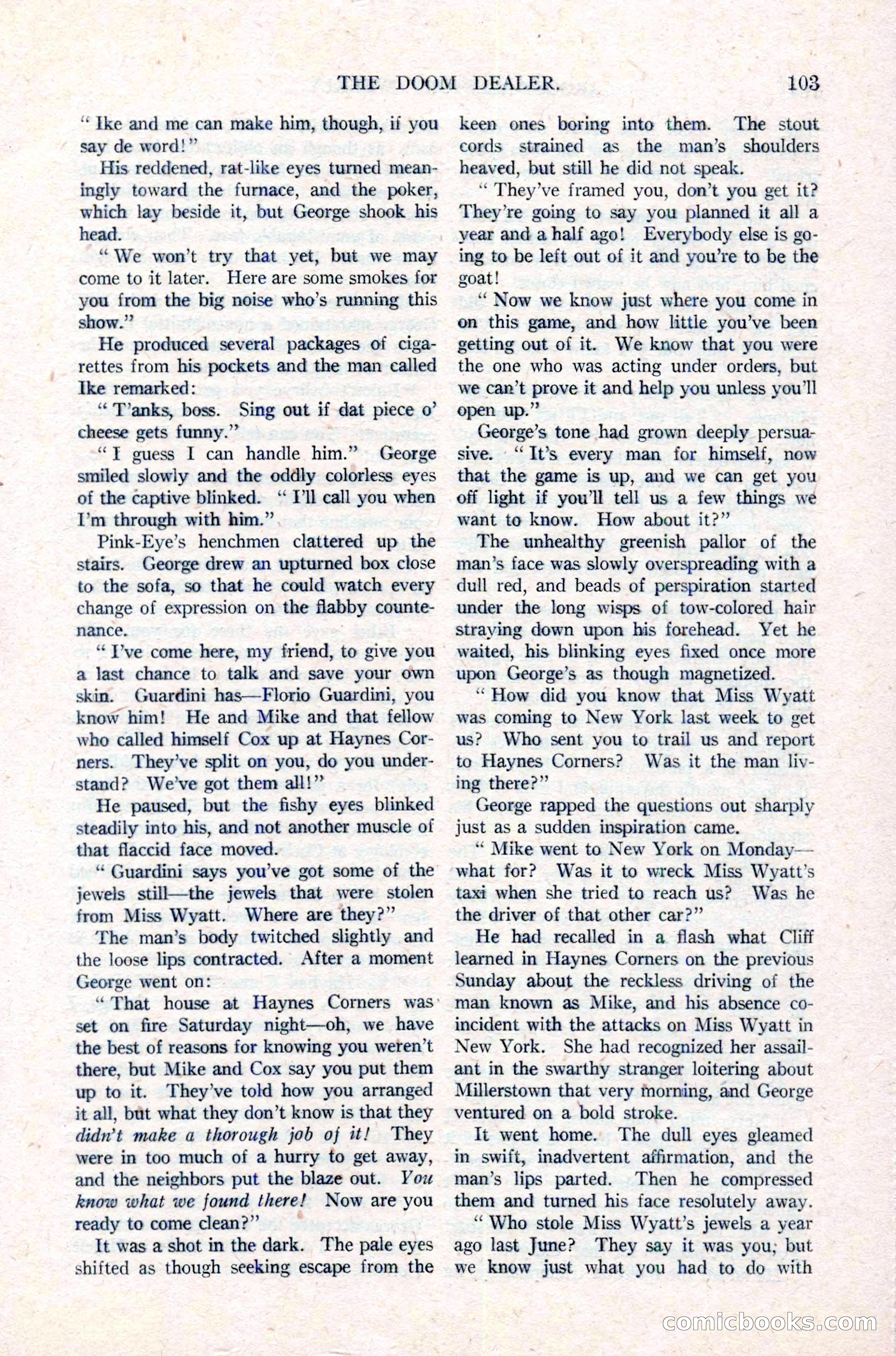 Argosy All-Story Weekly, March 17, 1923 — page 117 of 180