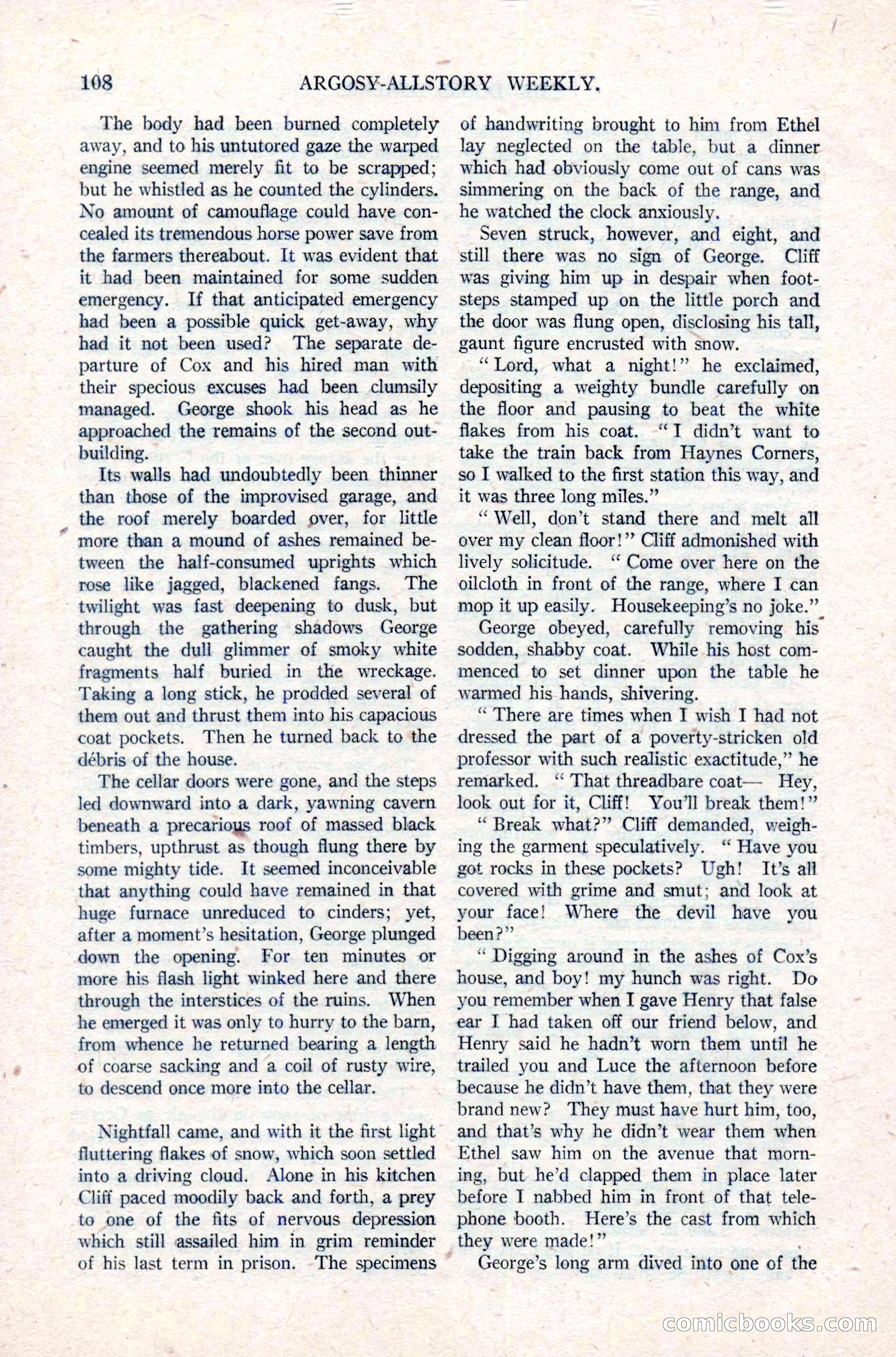 Argosy All-Story Weekly, March 17, 1923 — page 122 of 180