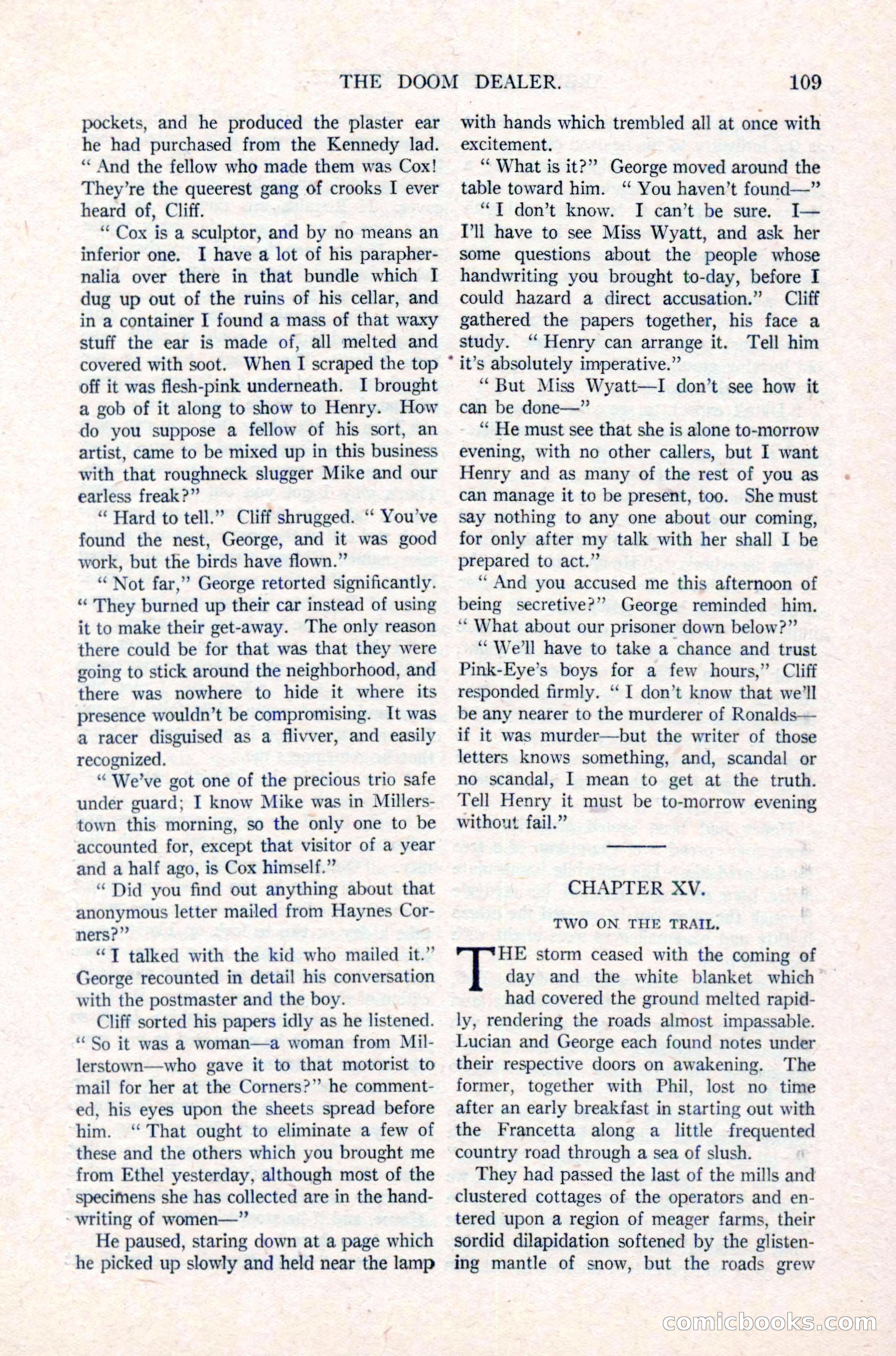 Argosy All-Story Weekly, March 17, 1923 — page 123 of 180