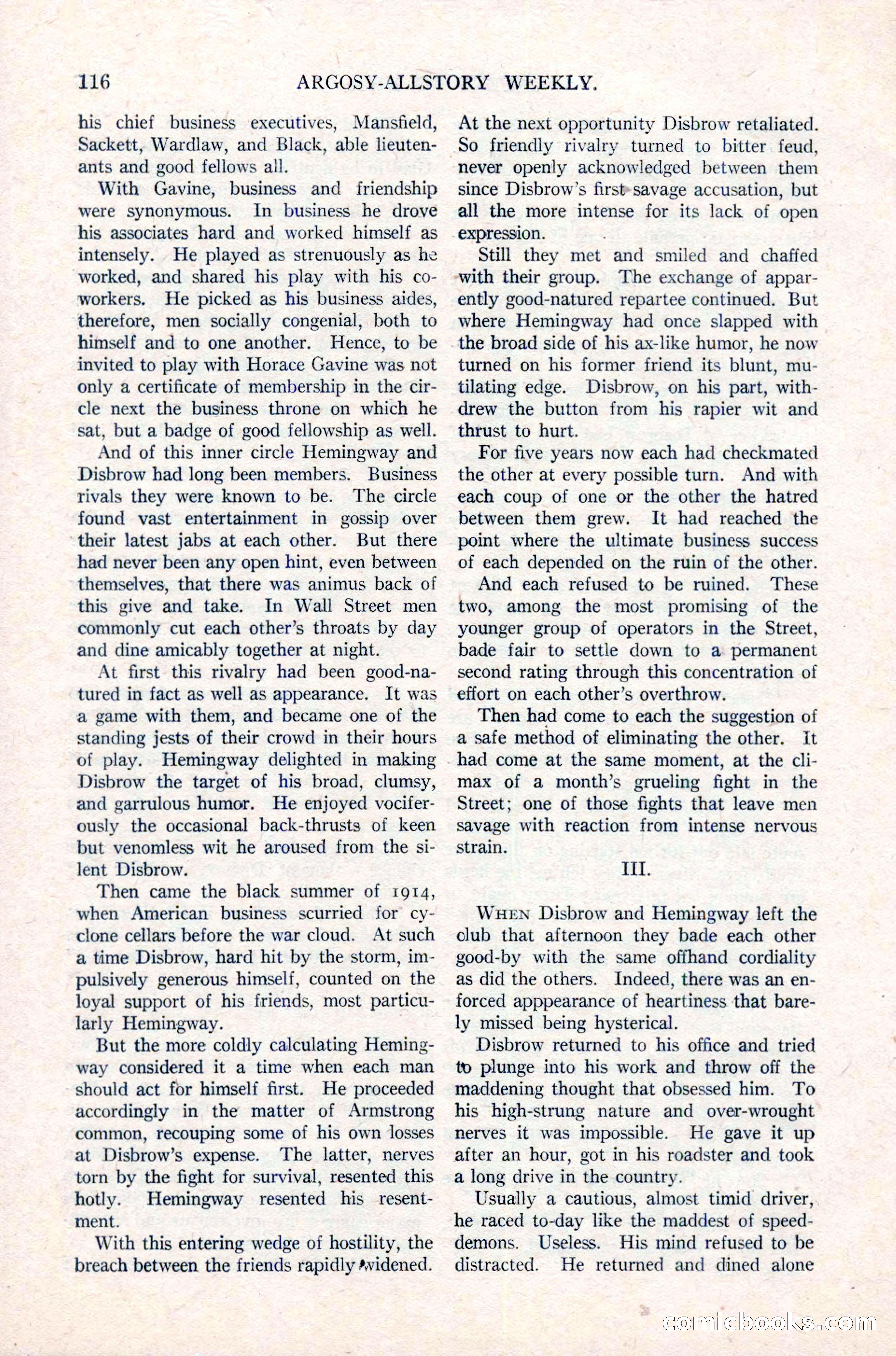 Argosy All-Story Weekly, March 17, 1923 — page 130 of 180