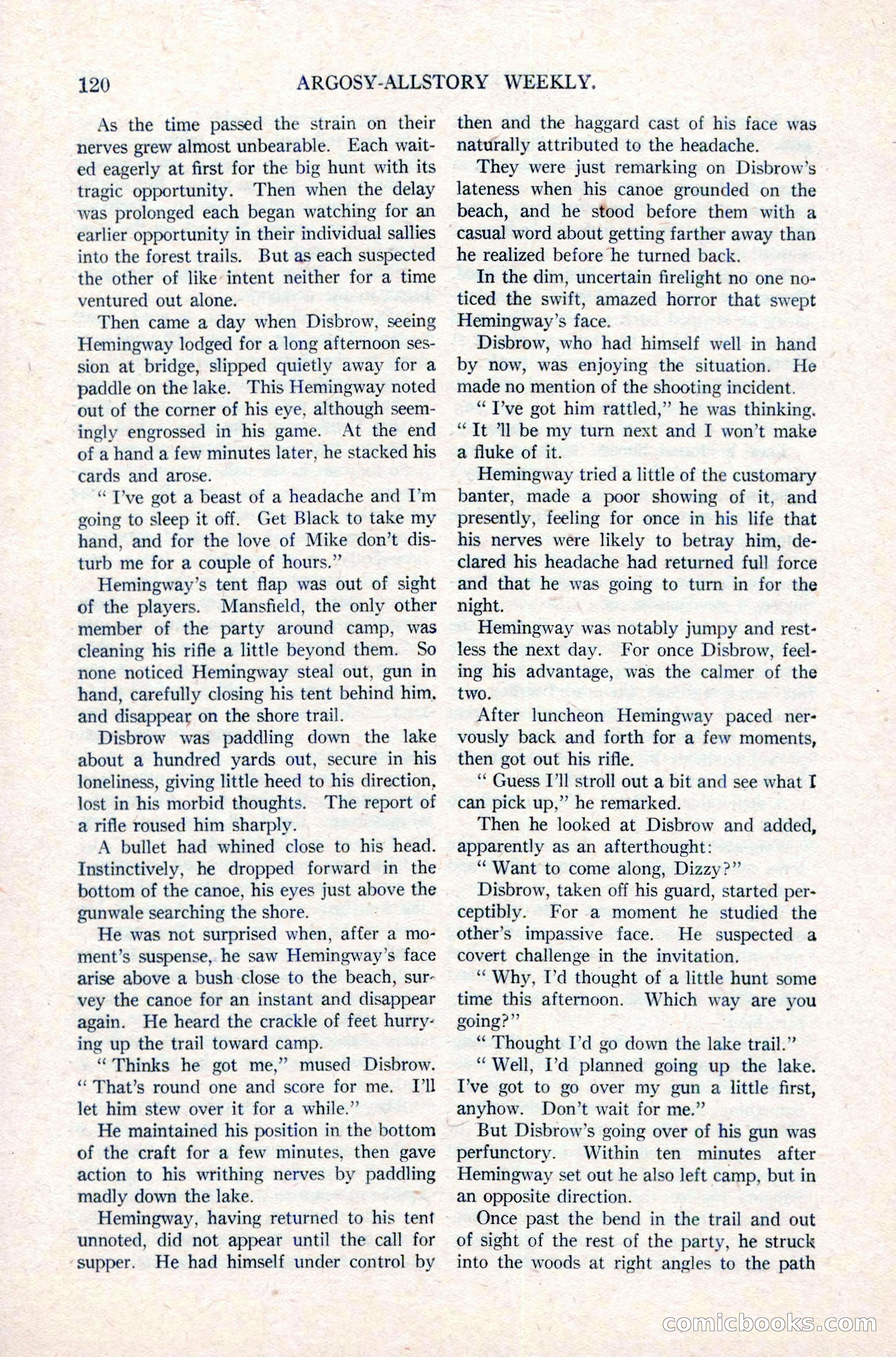 Argosy All-Story Weekly, March 17, 1923 — page 134 of 180