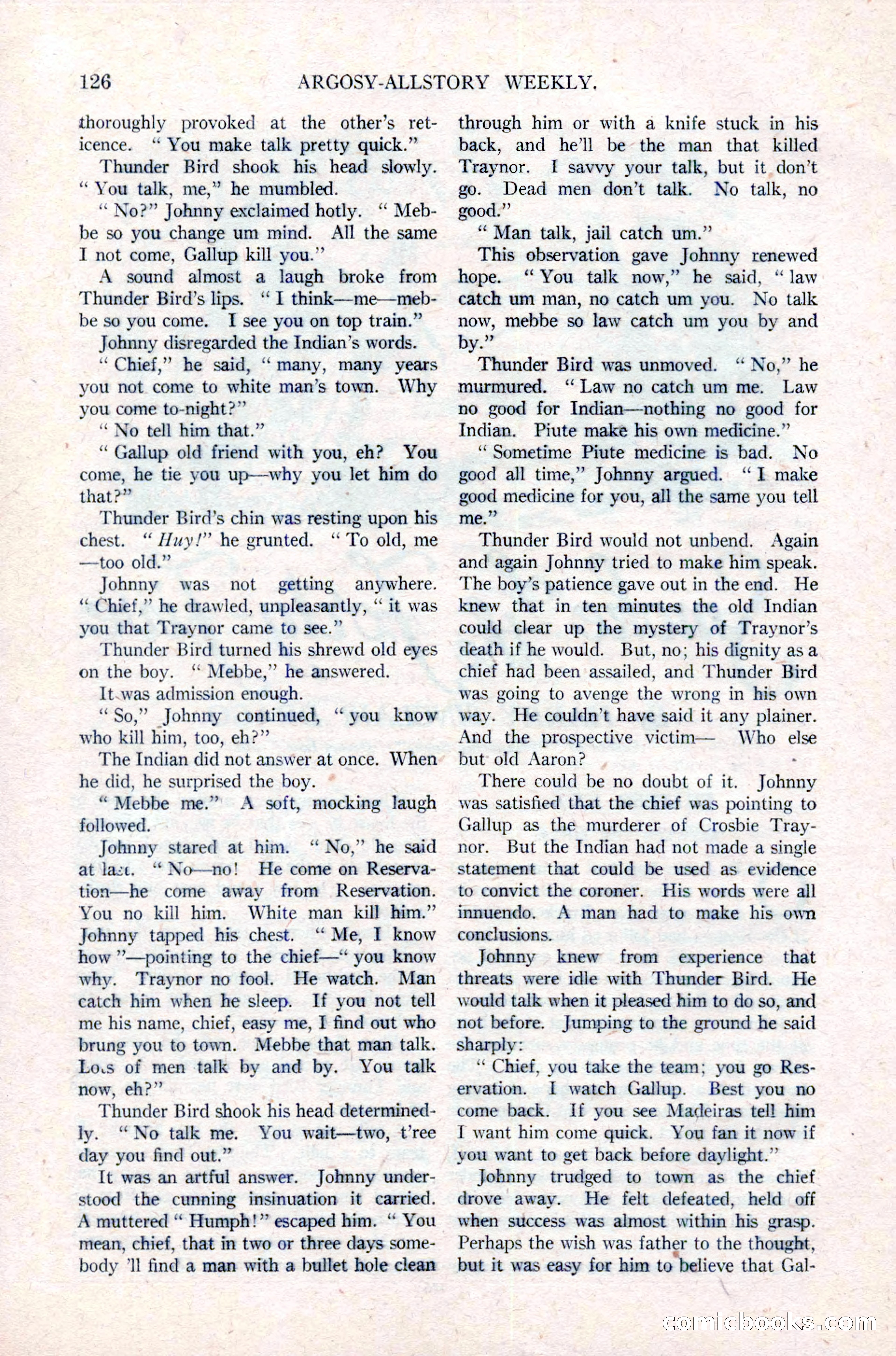 Argosy All-Story Weekly, March 17, 1923 — page 140 of 180