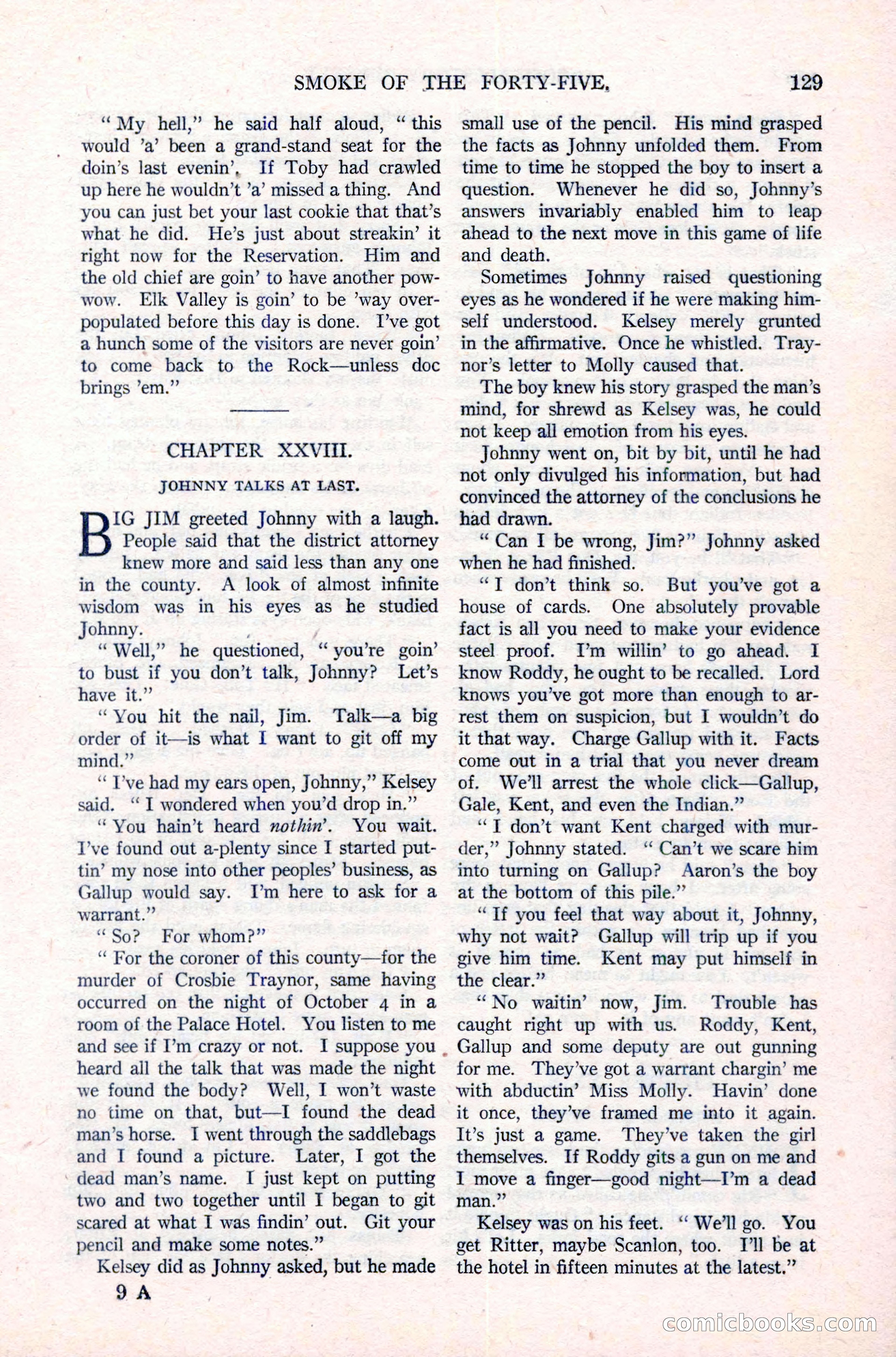 Argosy All-Story Weekly, March 17, 1923 — page 143 of 180