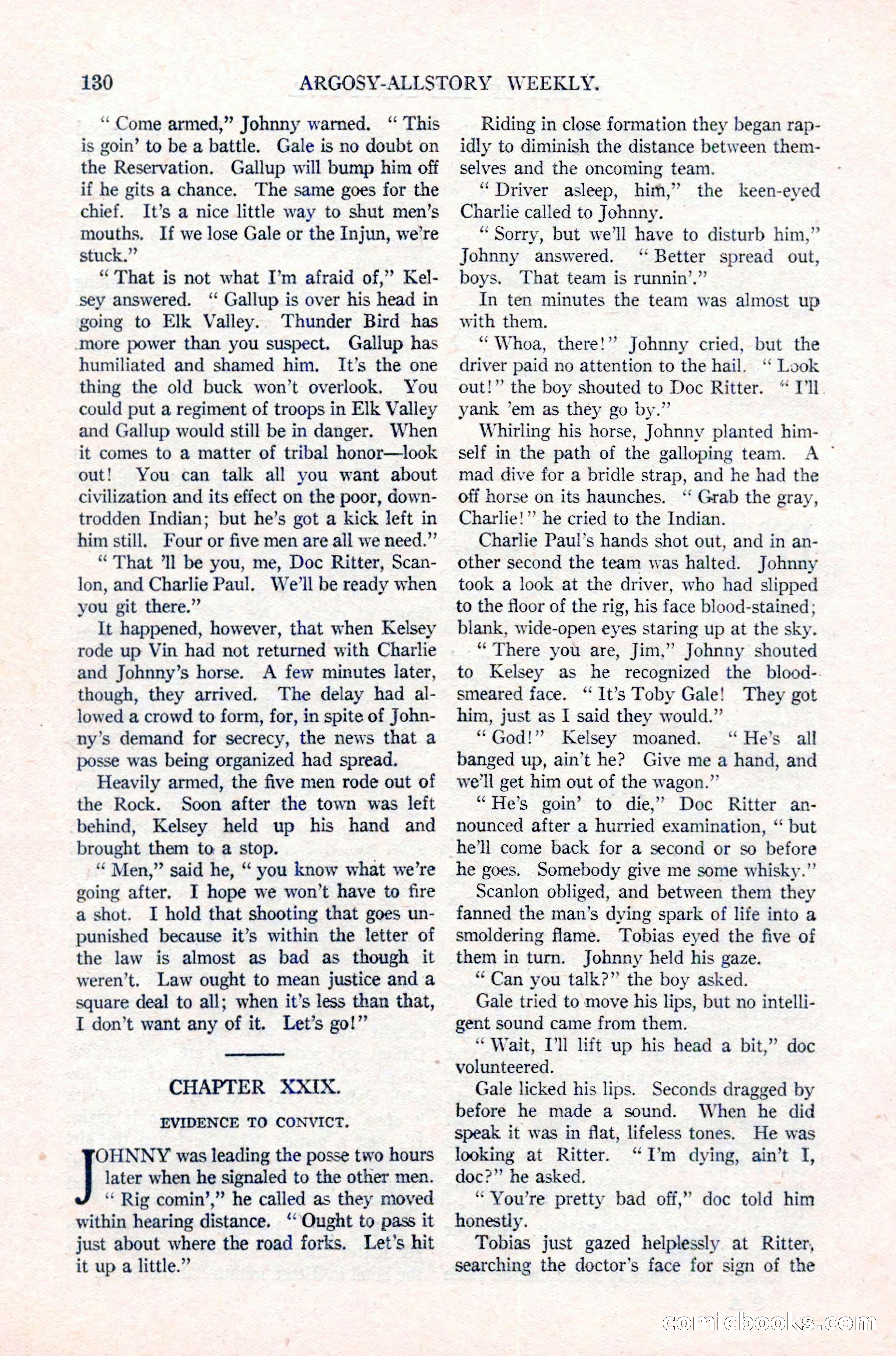 Argosy All-Story Weekly, March 17, 1923 — page 144 of 180