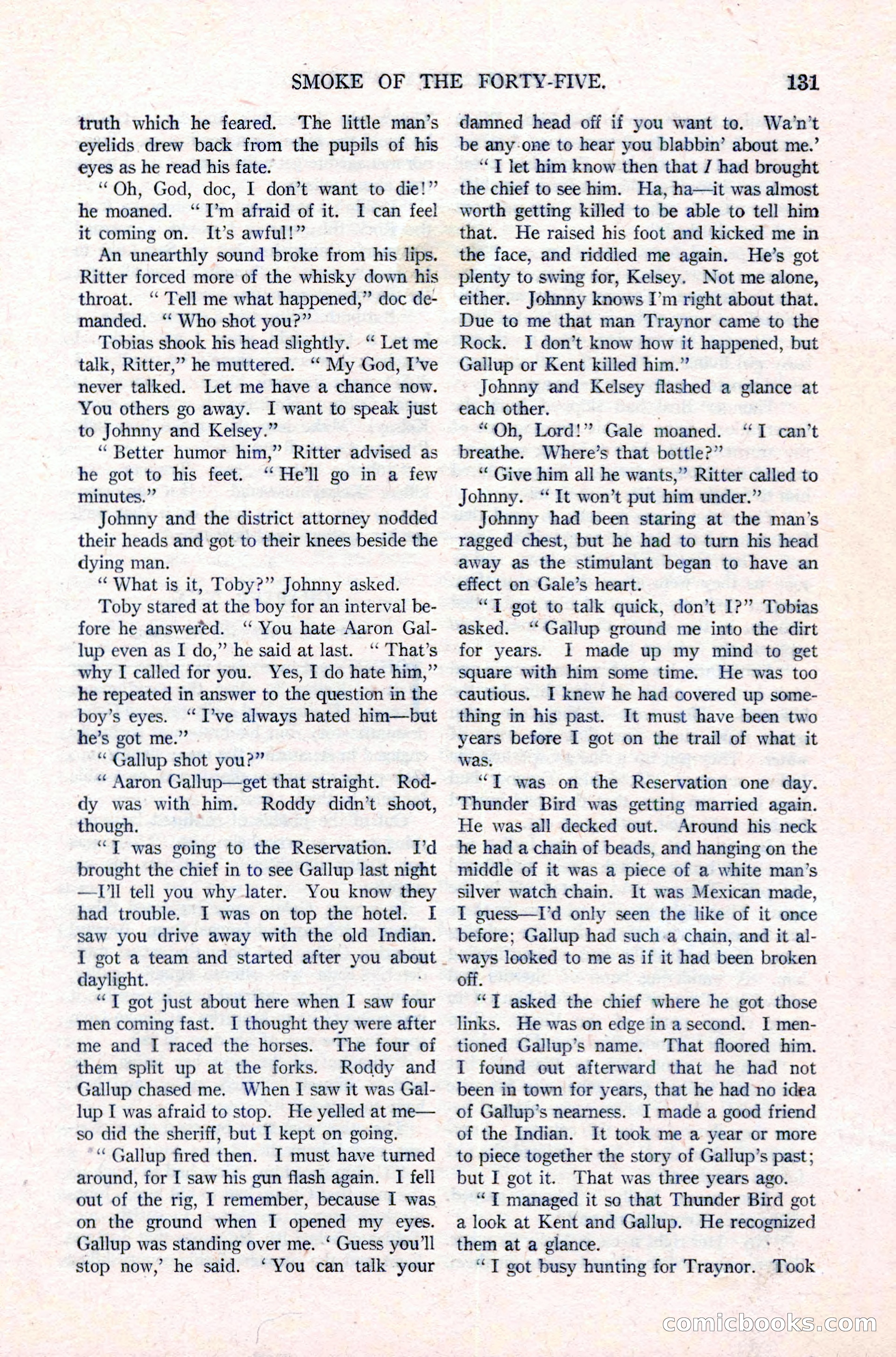 Argosy All-Story Weekly, March 17, 1923 — page 145 of 180