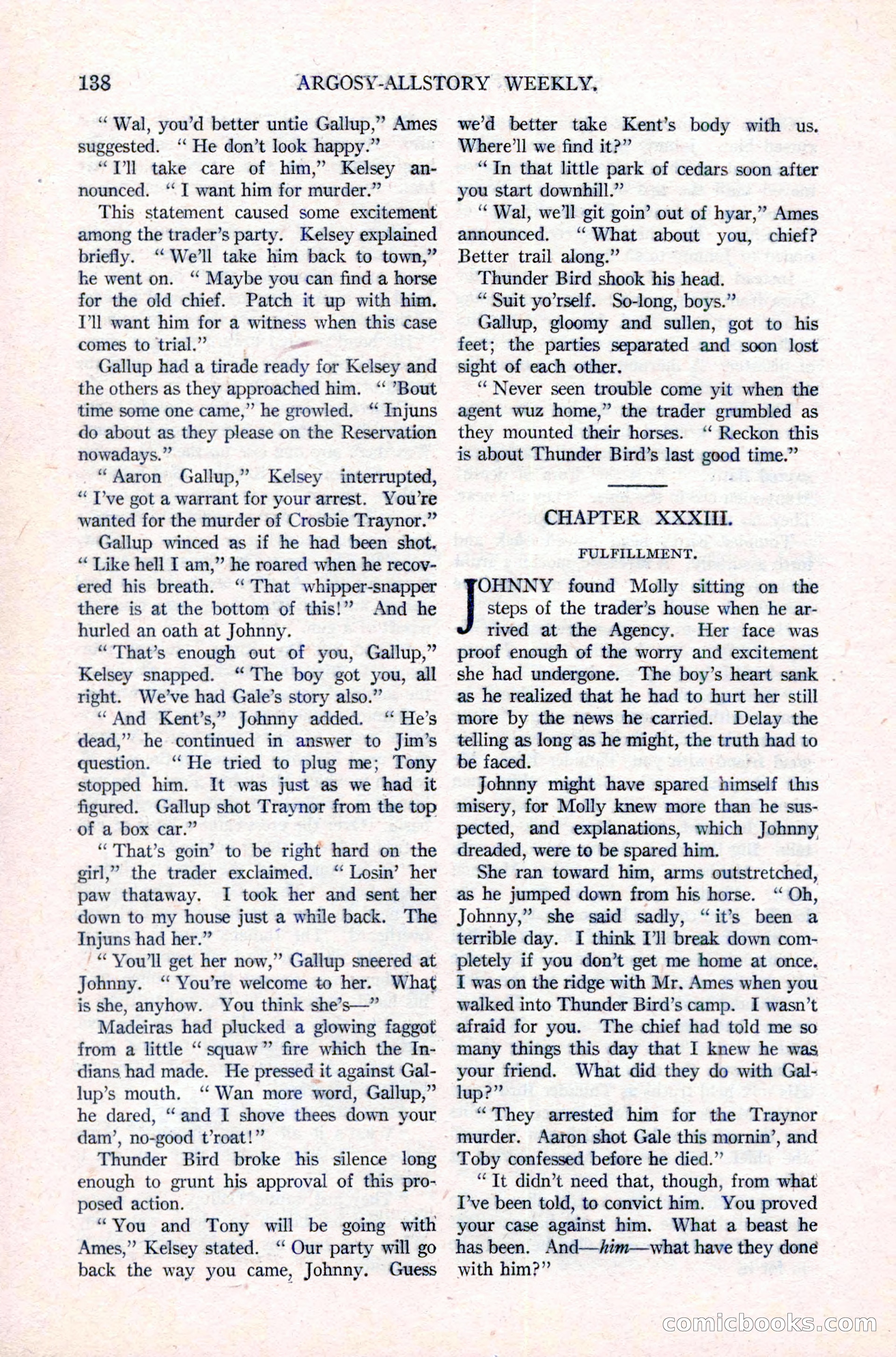 Argosy All-Story Weekly, March 17, 1923 — page 152 of 180