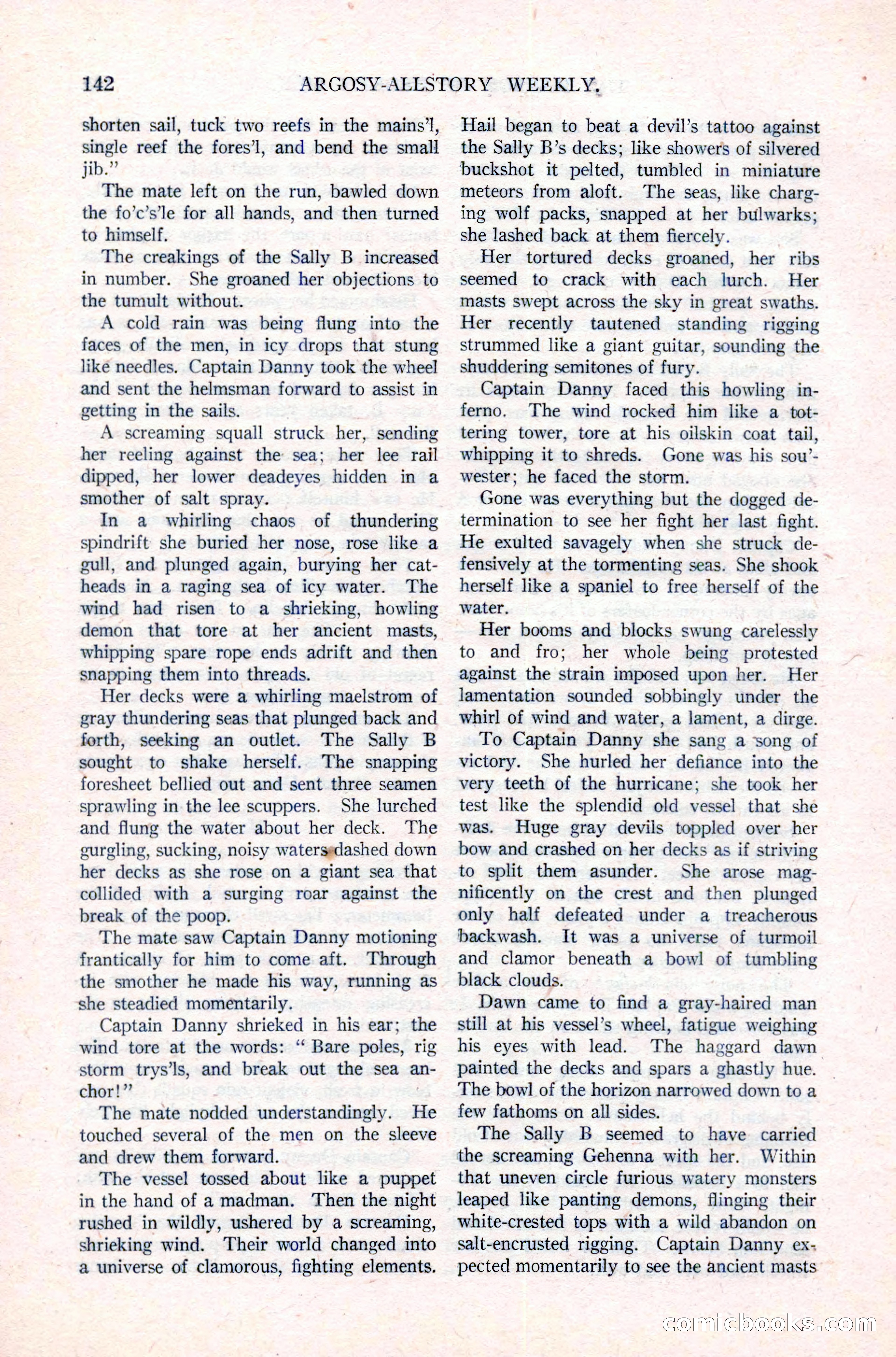 Argosy All-Story Weekly, March 17, 1923 — page 156 of 180