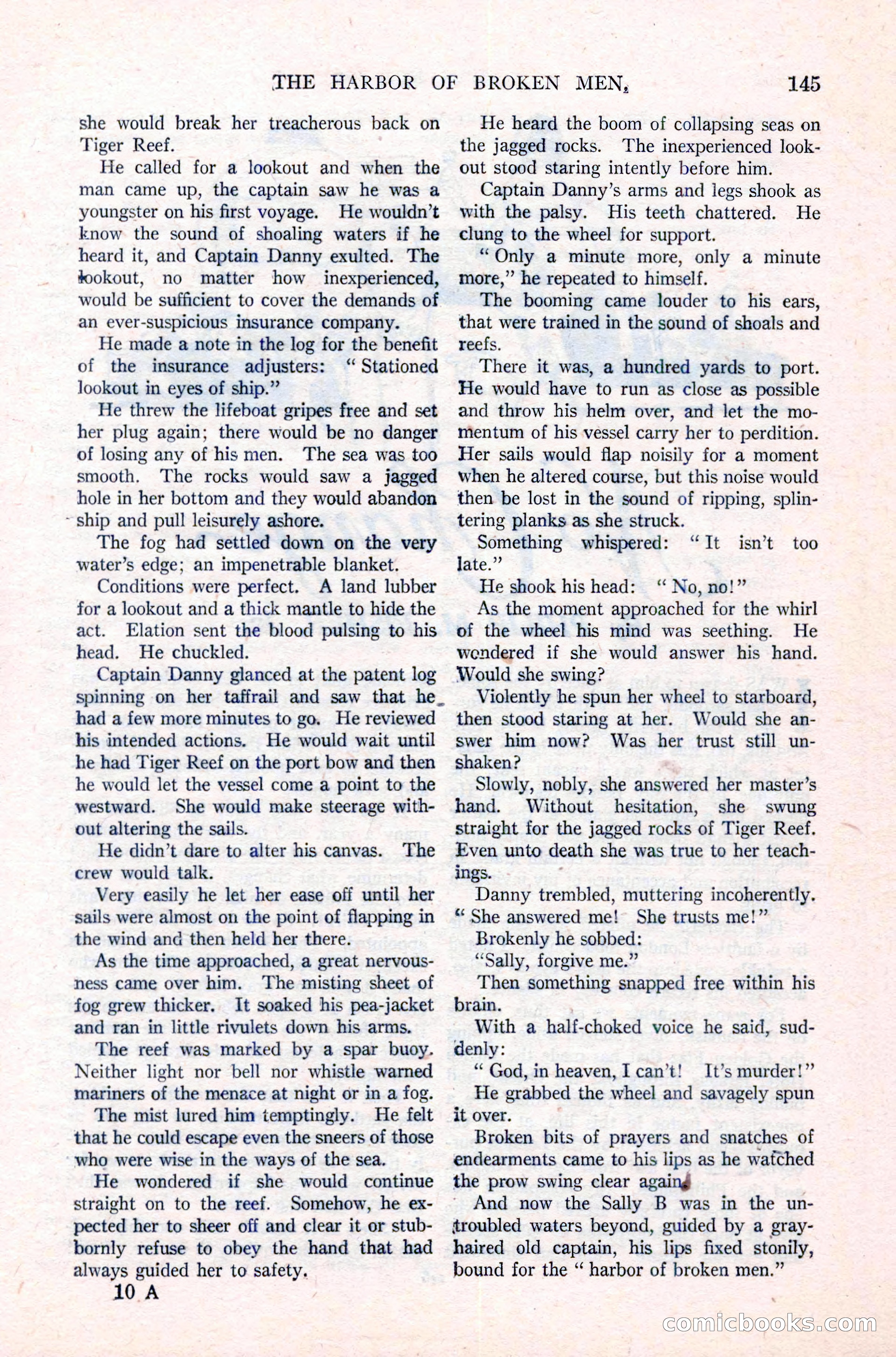 Argosy All-Story Weekly, March 17, 1923 — page 159 of 180