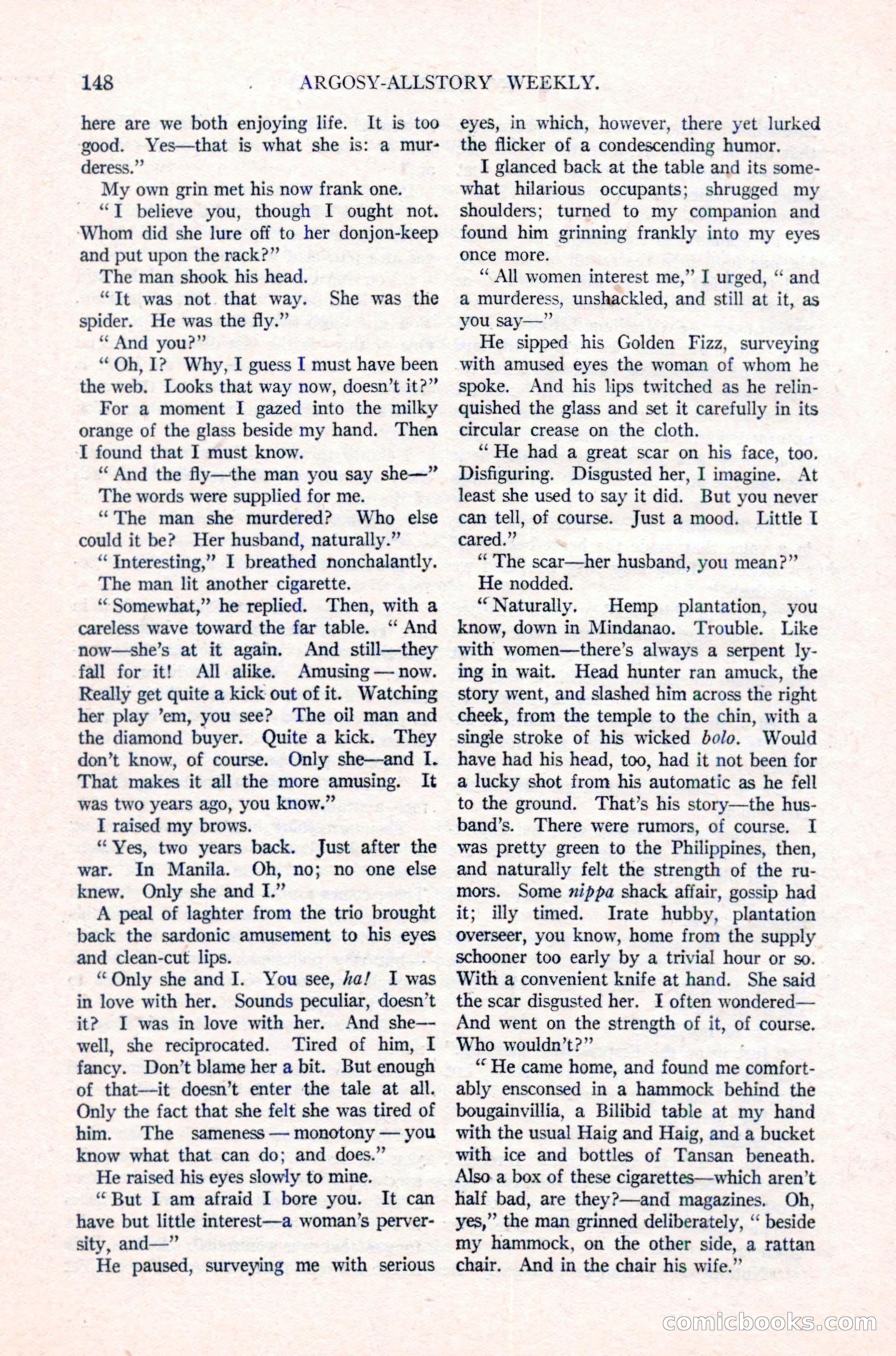Argosy All-Story Weekly, March 17, 1923 — page 162 of 180