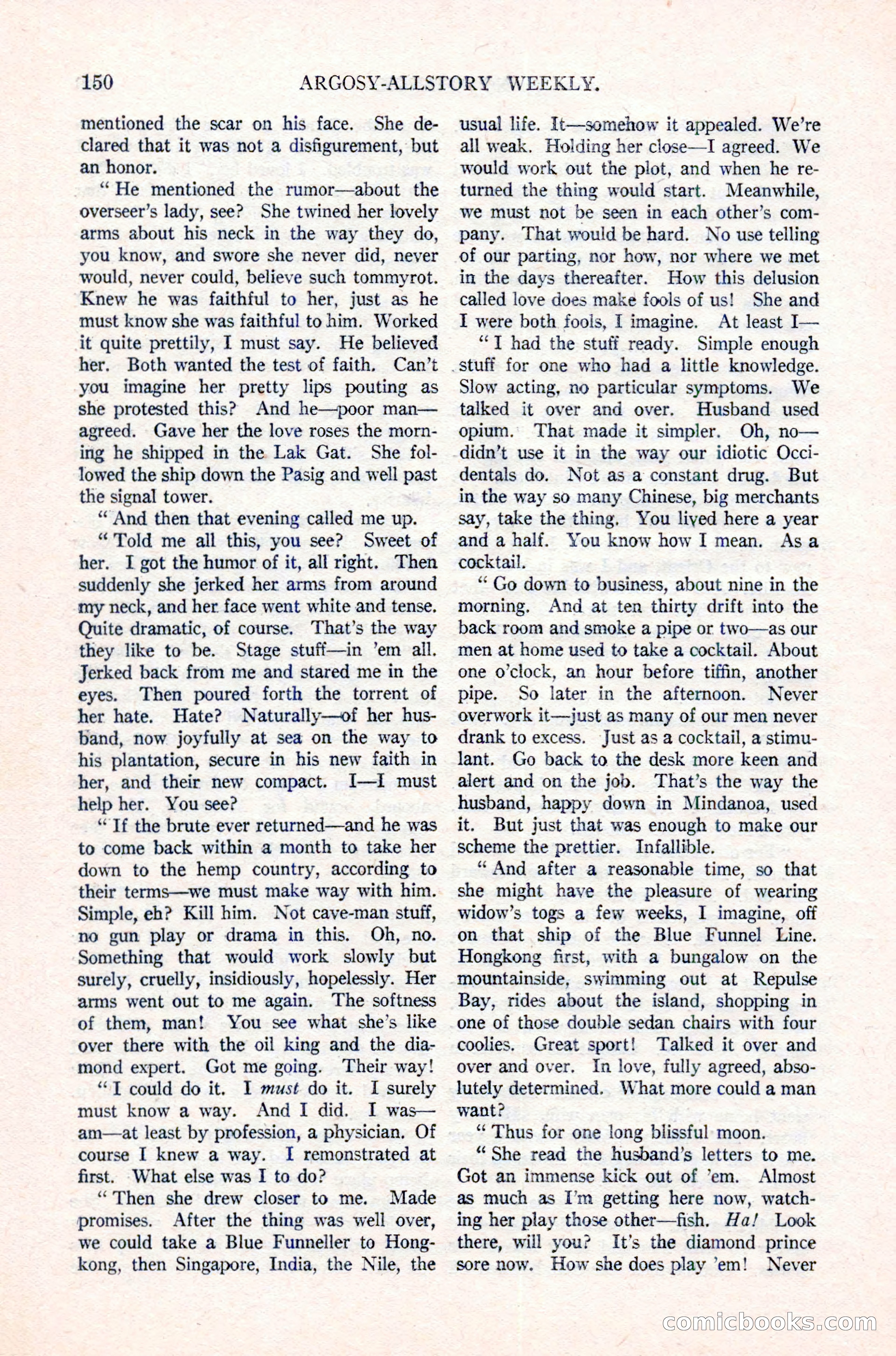 Argosy All-Story Weekly, March 17, 1923 — page 164 of 180