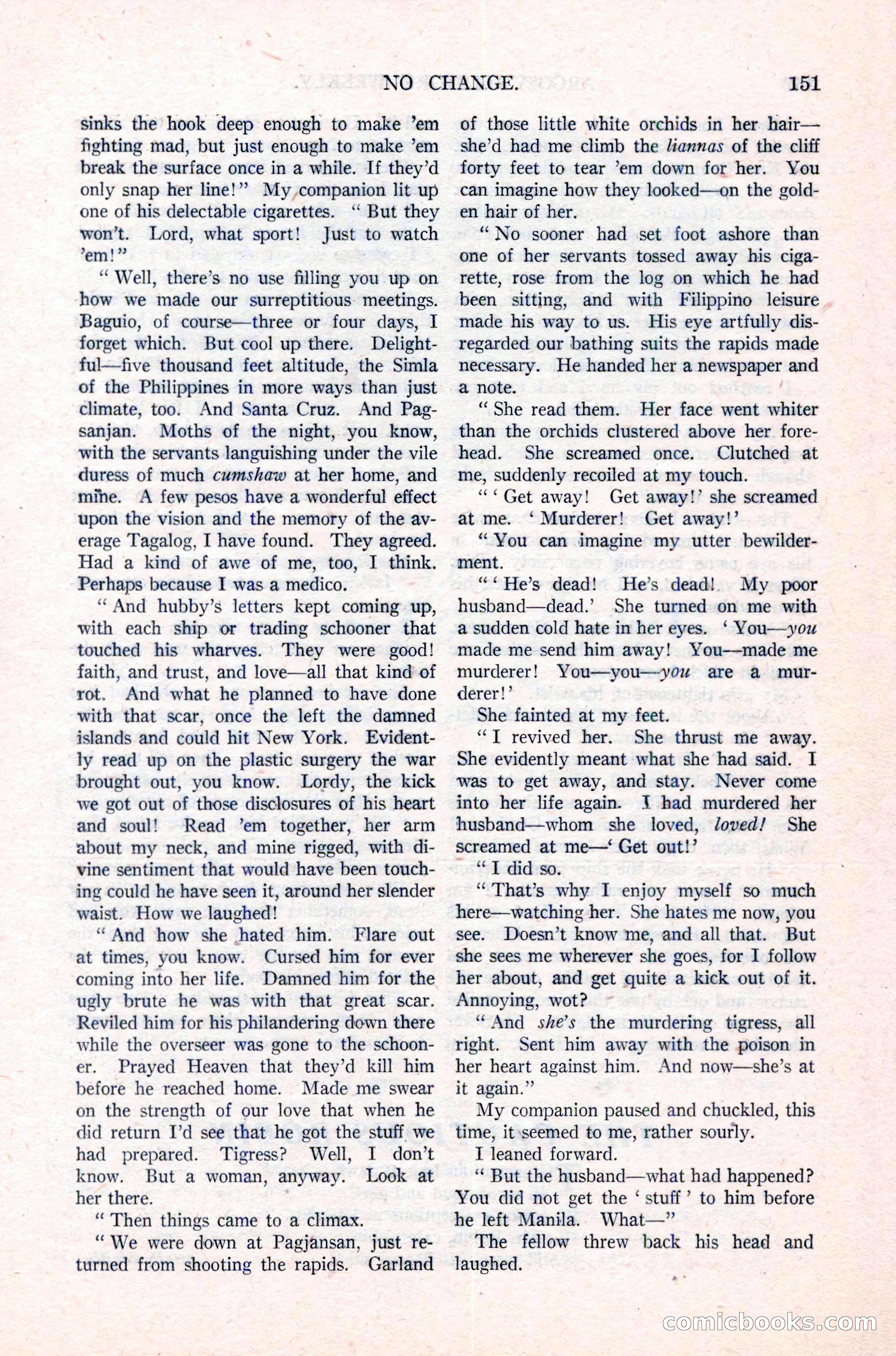 Argosy All-Story Weekly, March 17, 1923 — page 165 of 180