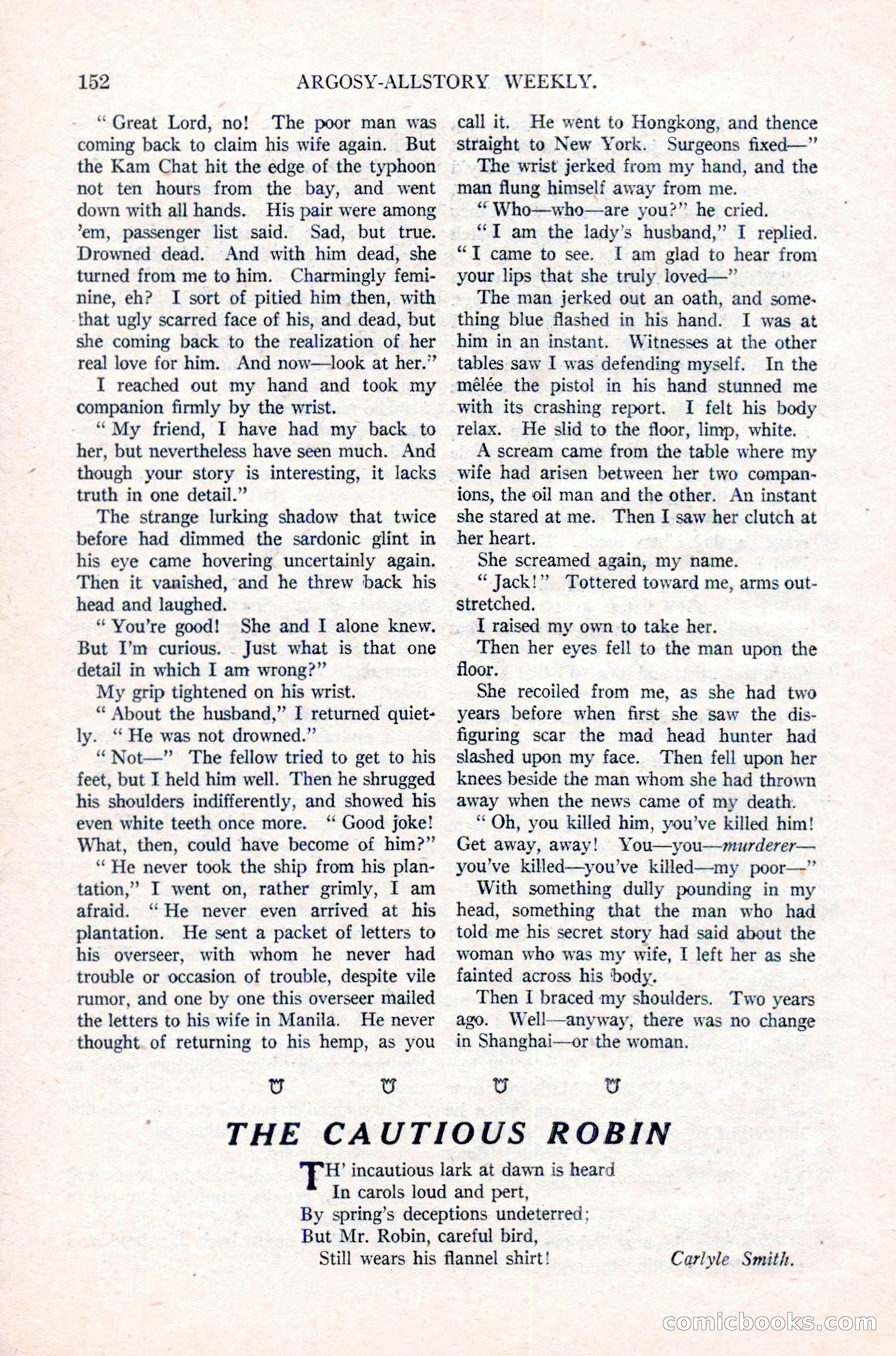 Argosy All-Story Weekly, March 17, 1923 — page 166 of 180