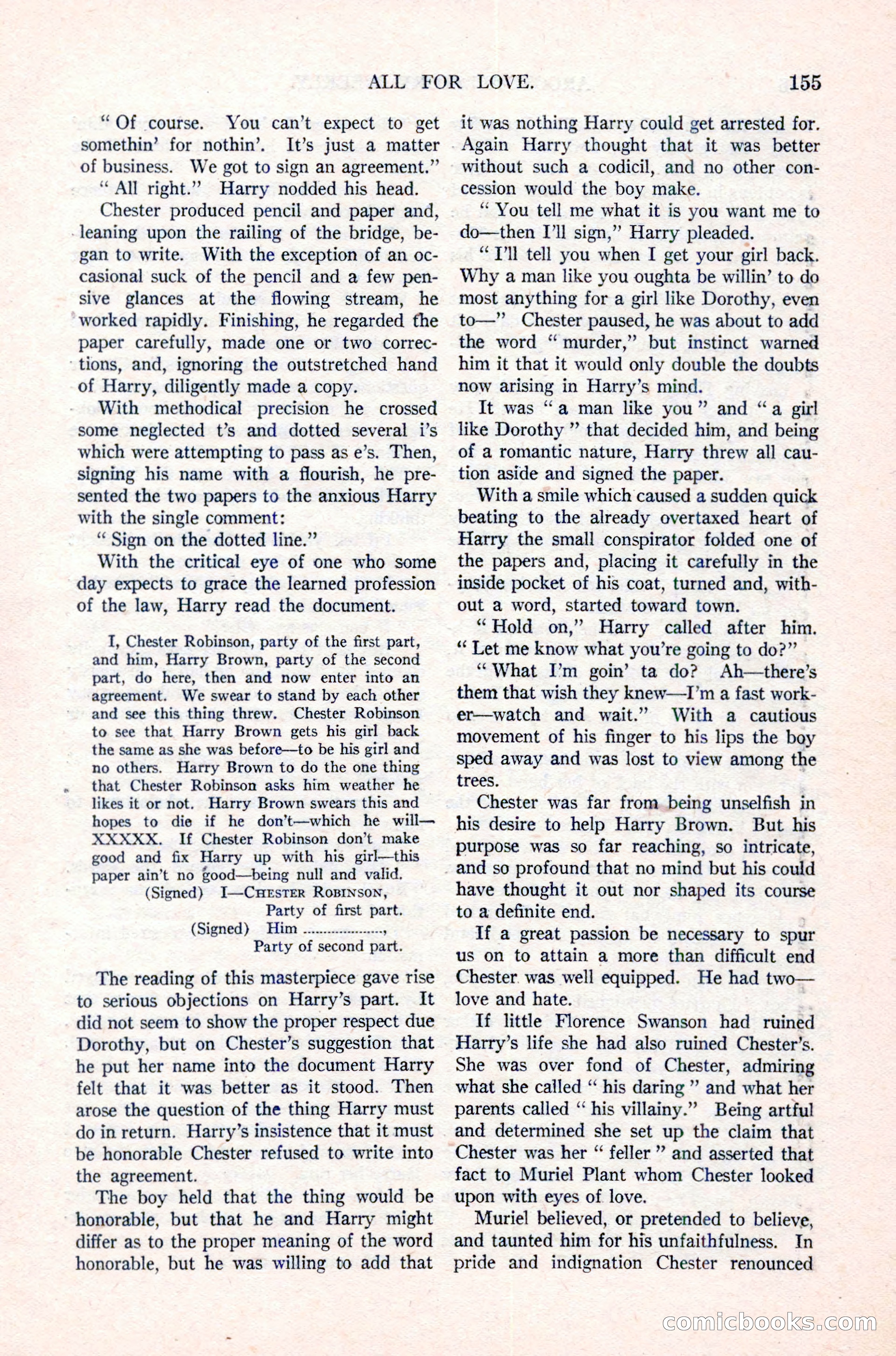 Argosy All-Story Weekly, March 17, 1923 — page 169 of 180