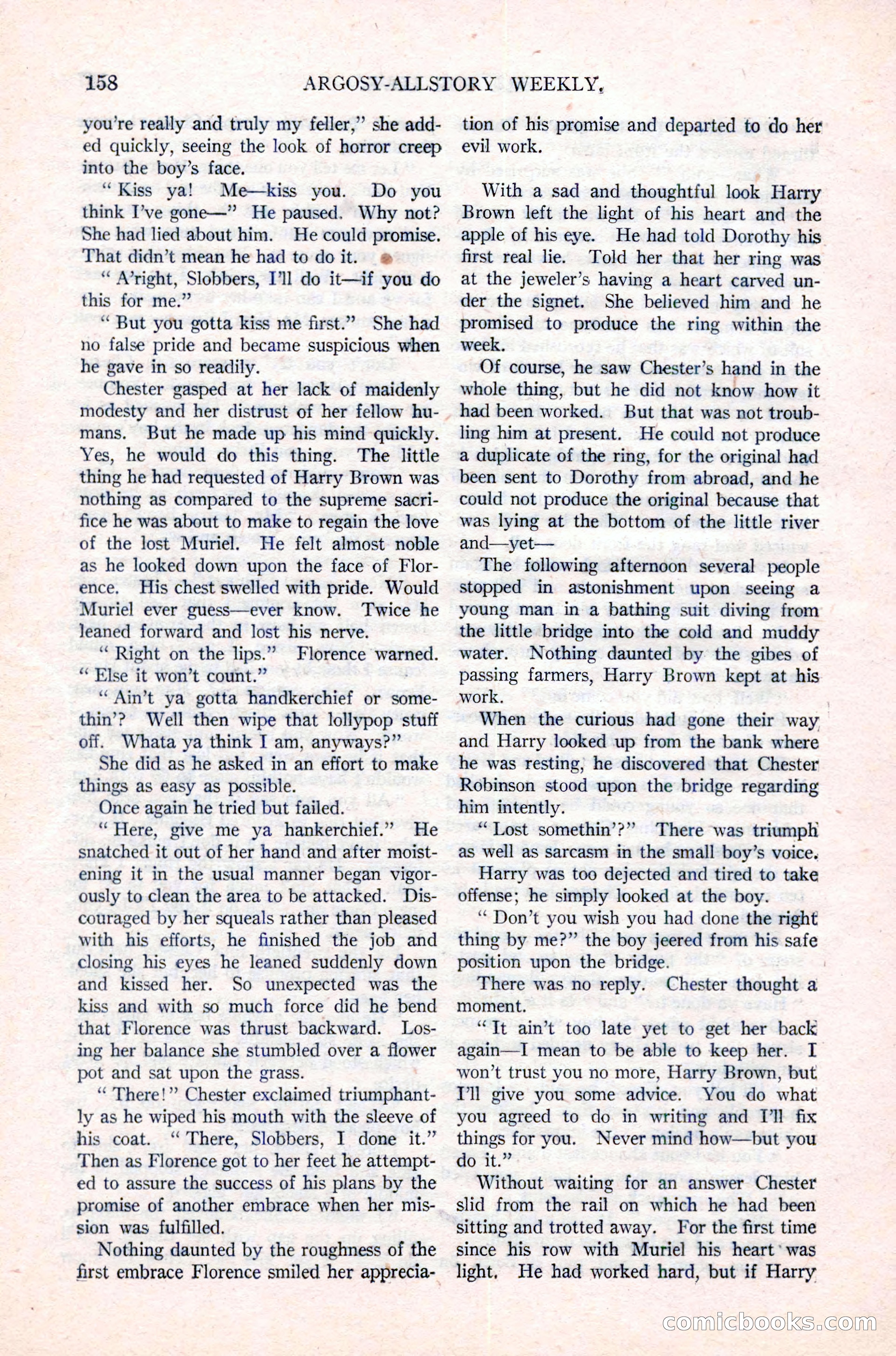 Argosy All-Story Weekly, March 17, 1923 — page 172 of 180
