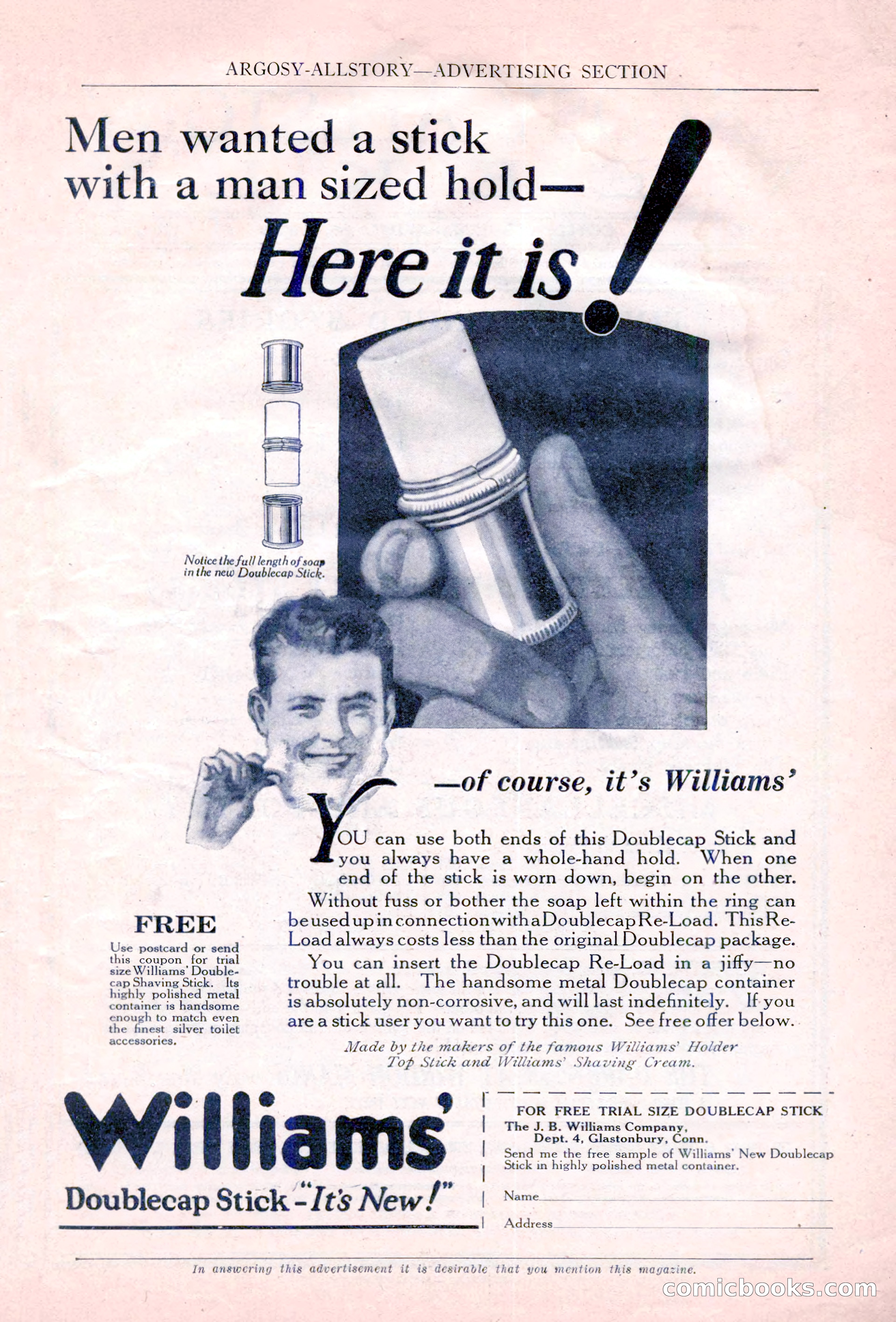 Argosy All-Story Weekly, April 14, 1923 — page 3 of 180