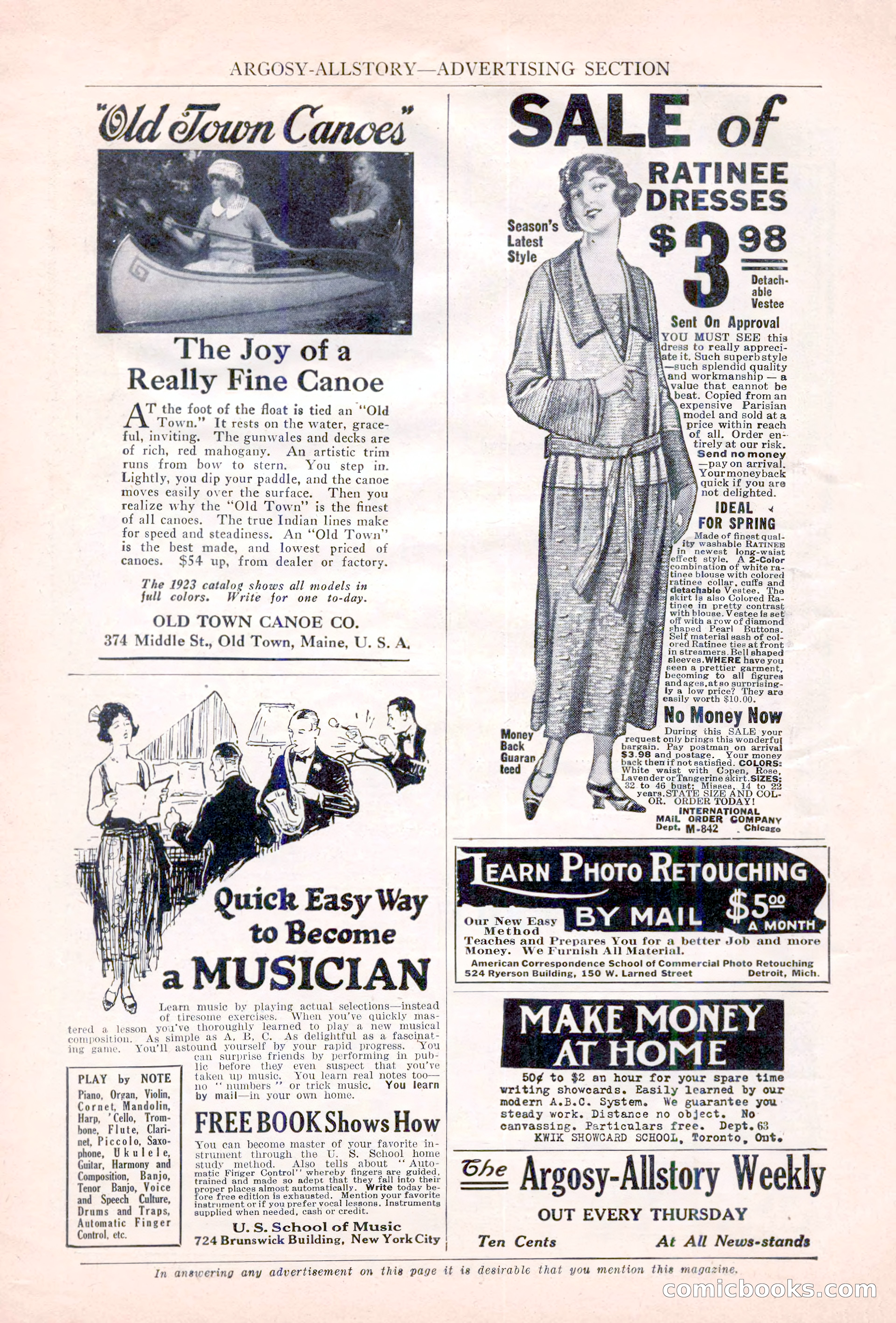 Argosy All-Story Weekly, April 14, 1923 — page 12 of 180