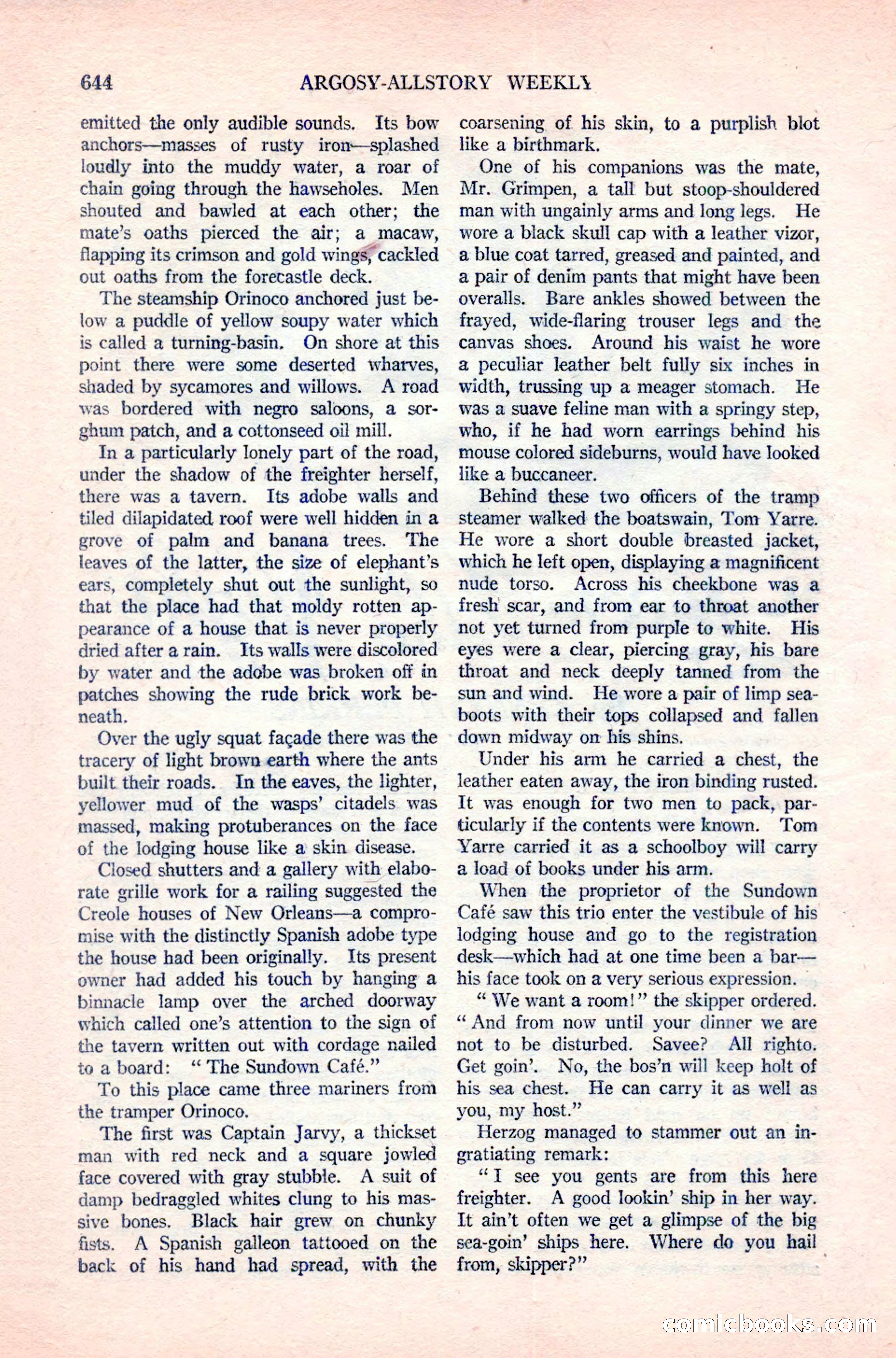 Argosy All-Story Weekly, April 14, 1923 — page 18 of 180