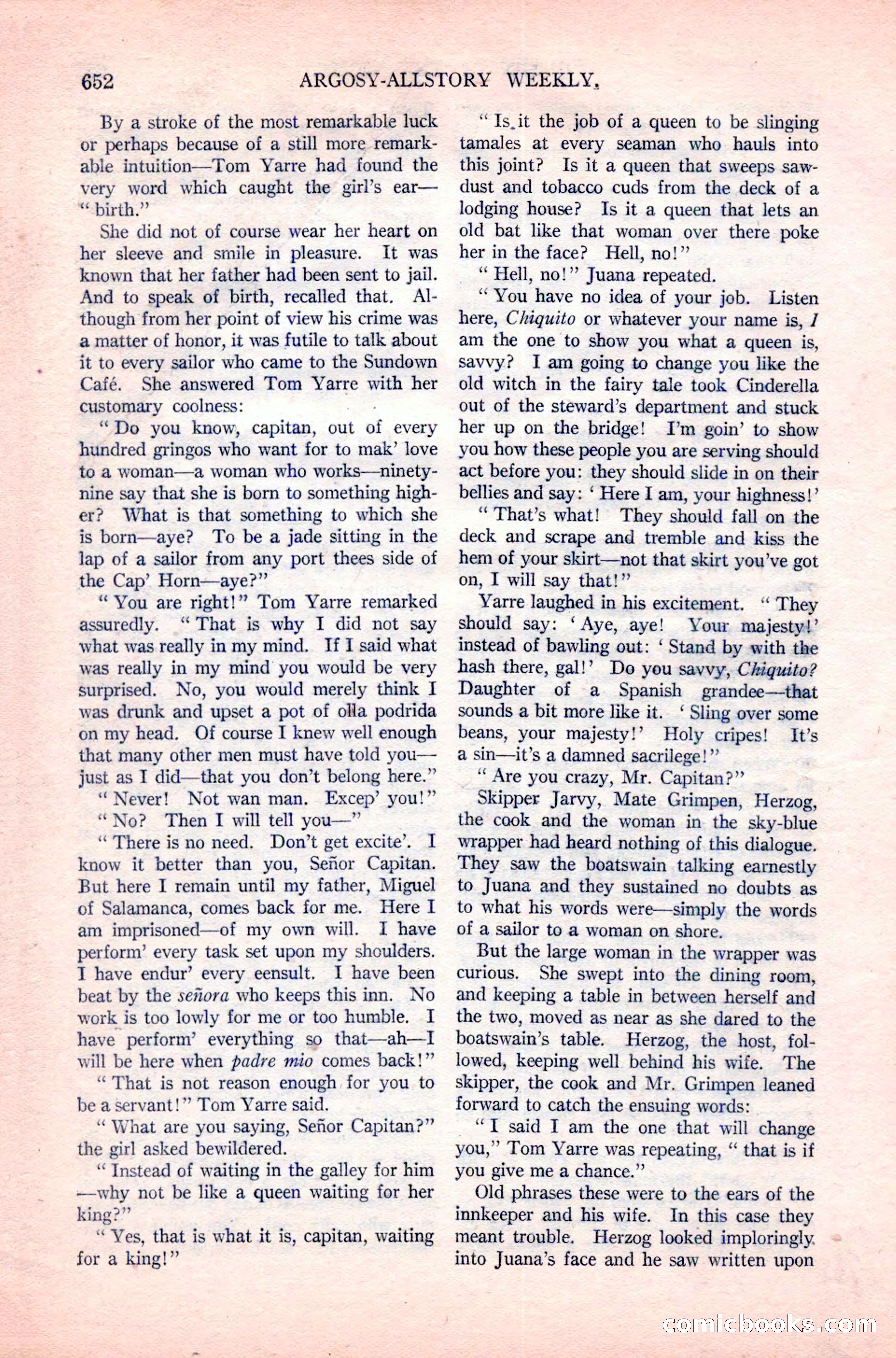 Argosy All-Story Weekly, April 14, 1923 — page 26 of 180