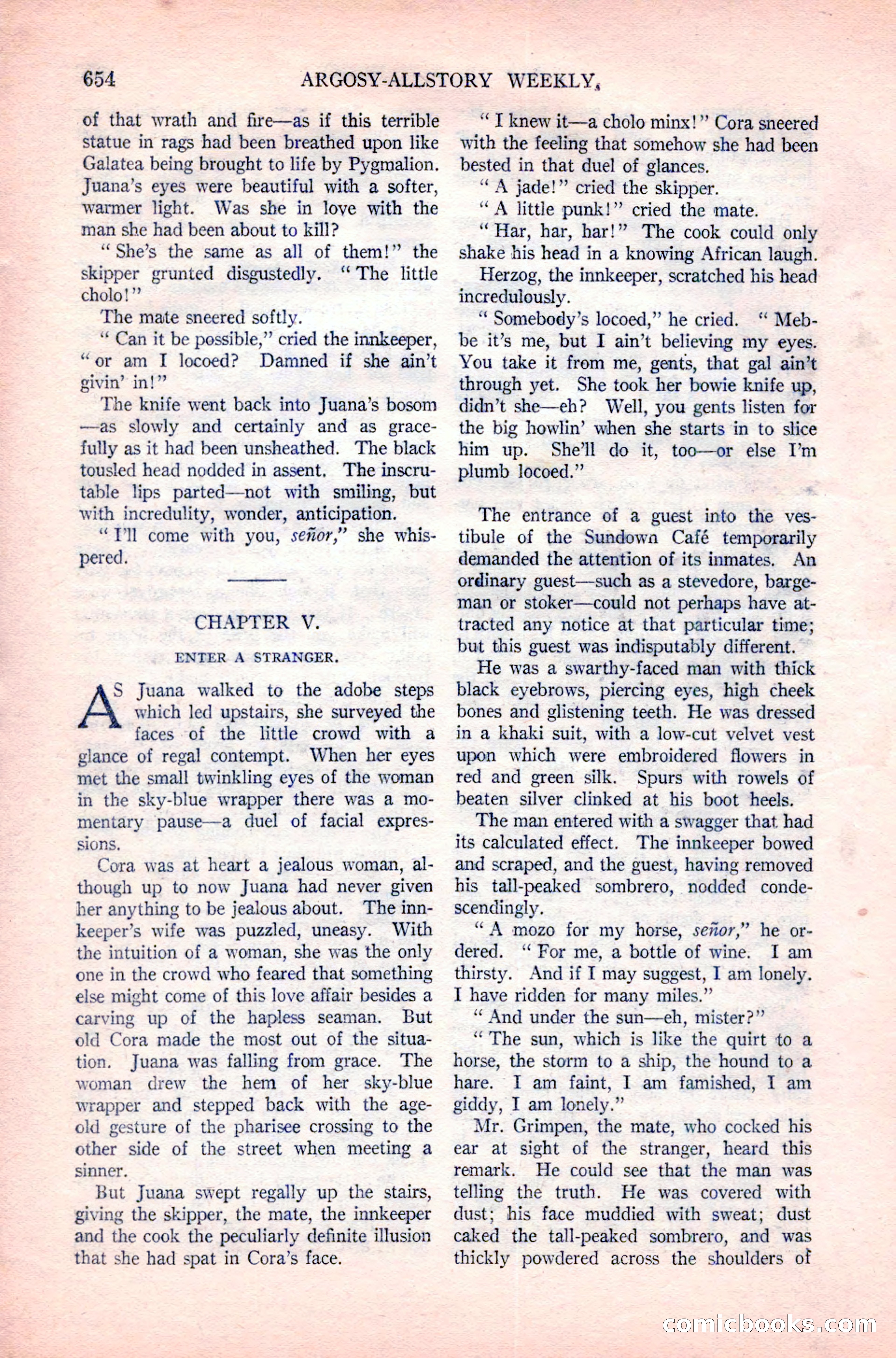 Argosy All-Story Weekly, April 14, 1923 — page 28 of 180