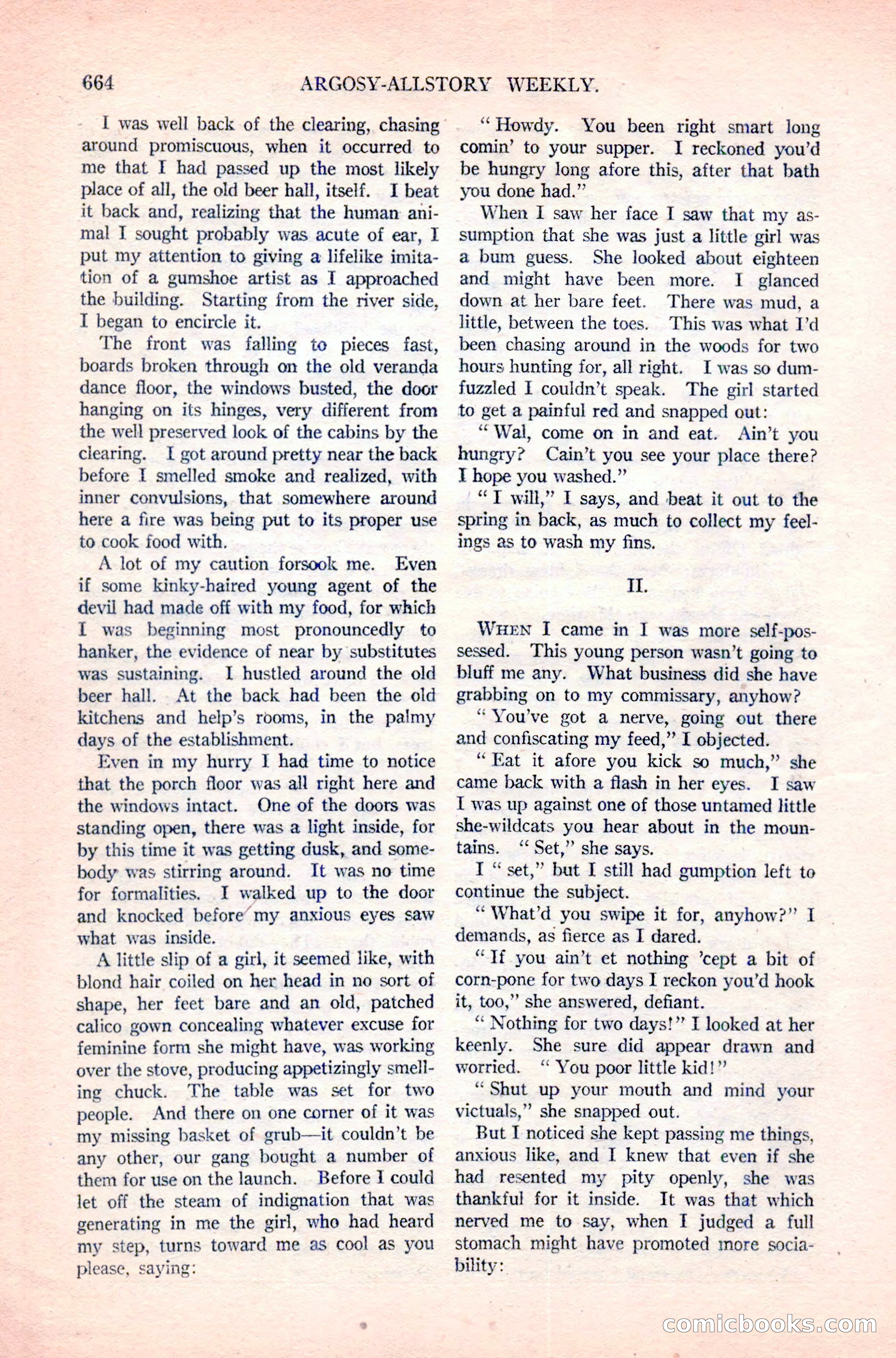 Argosy All-Story Weekly, April 14, 1923 — page 38 of 180