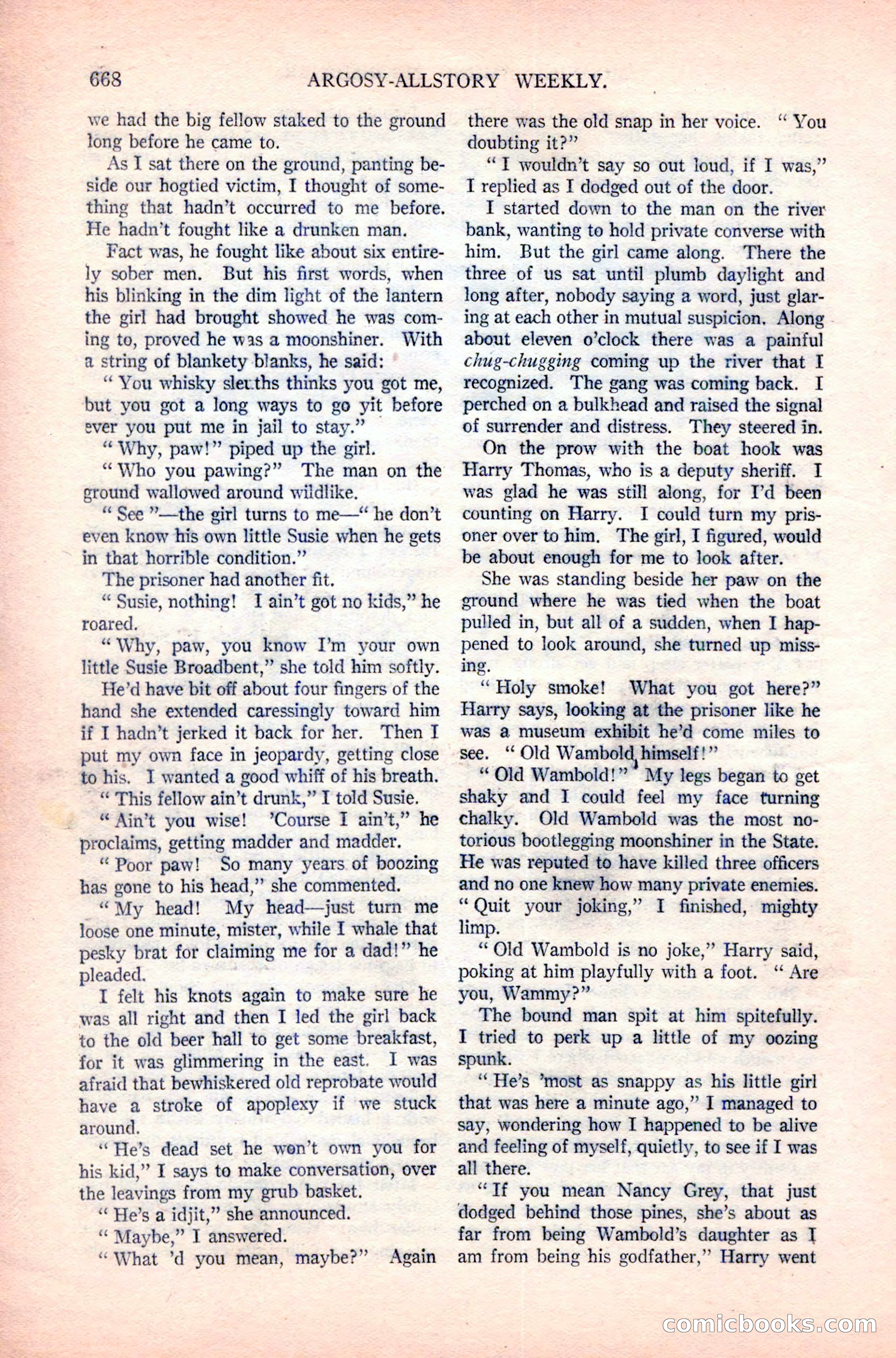 Argosy All-Story Weekly, April 14, 1923 — page 42 of 180
