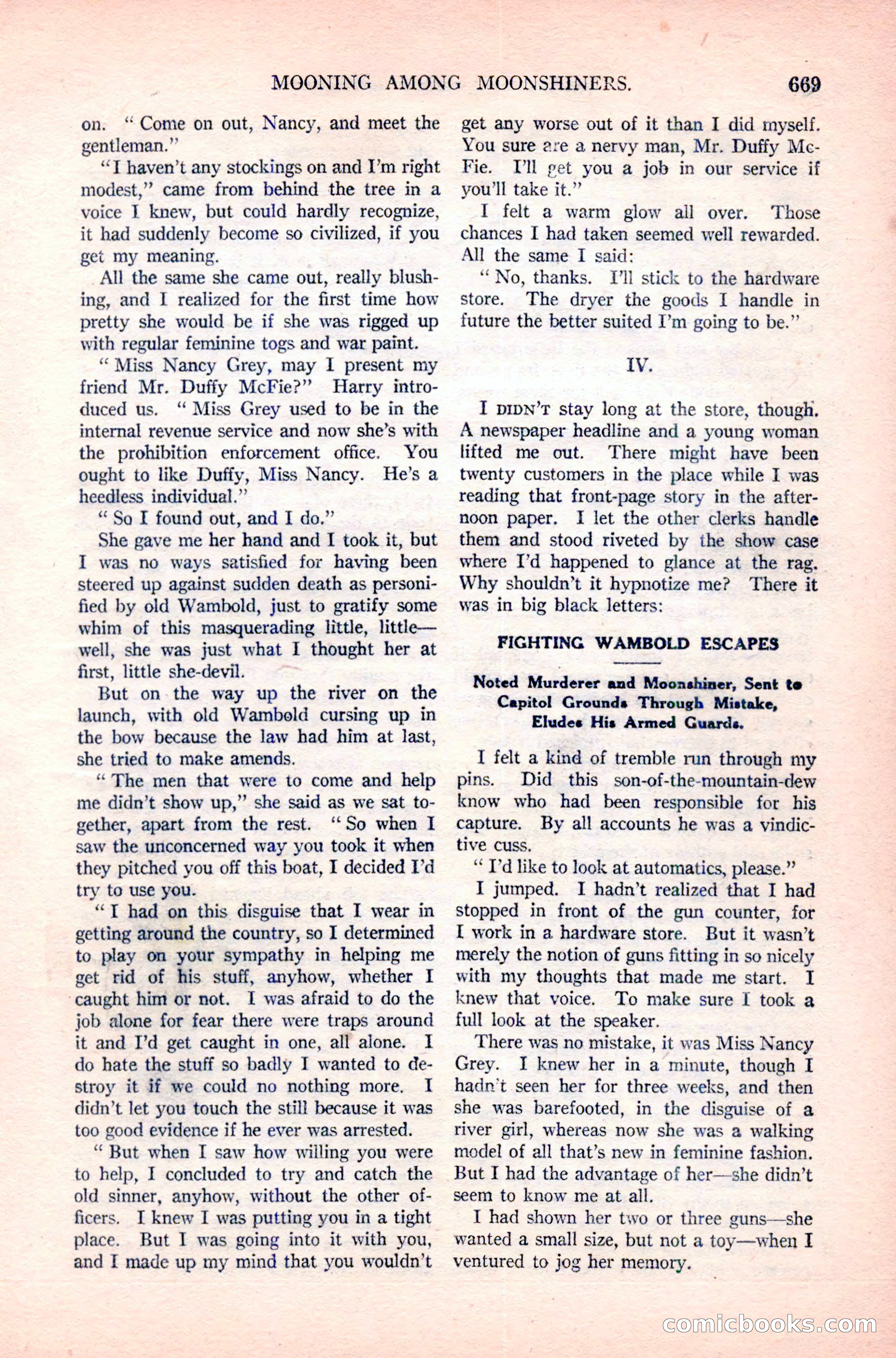 Argosy All-Story Weekly, April 14, 1923 — page 43 of 180