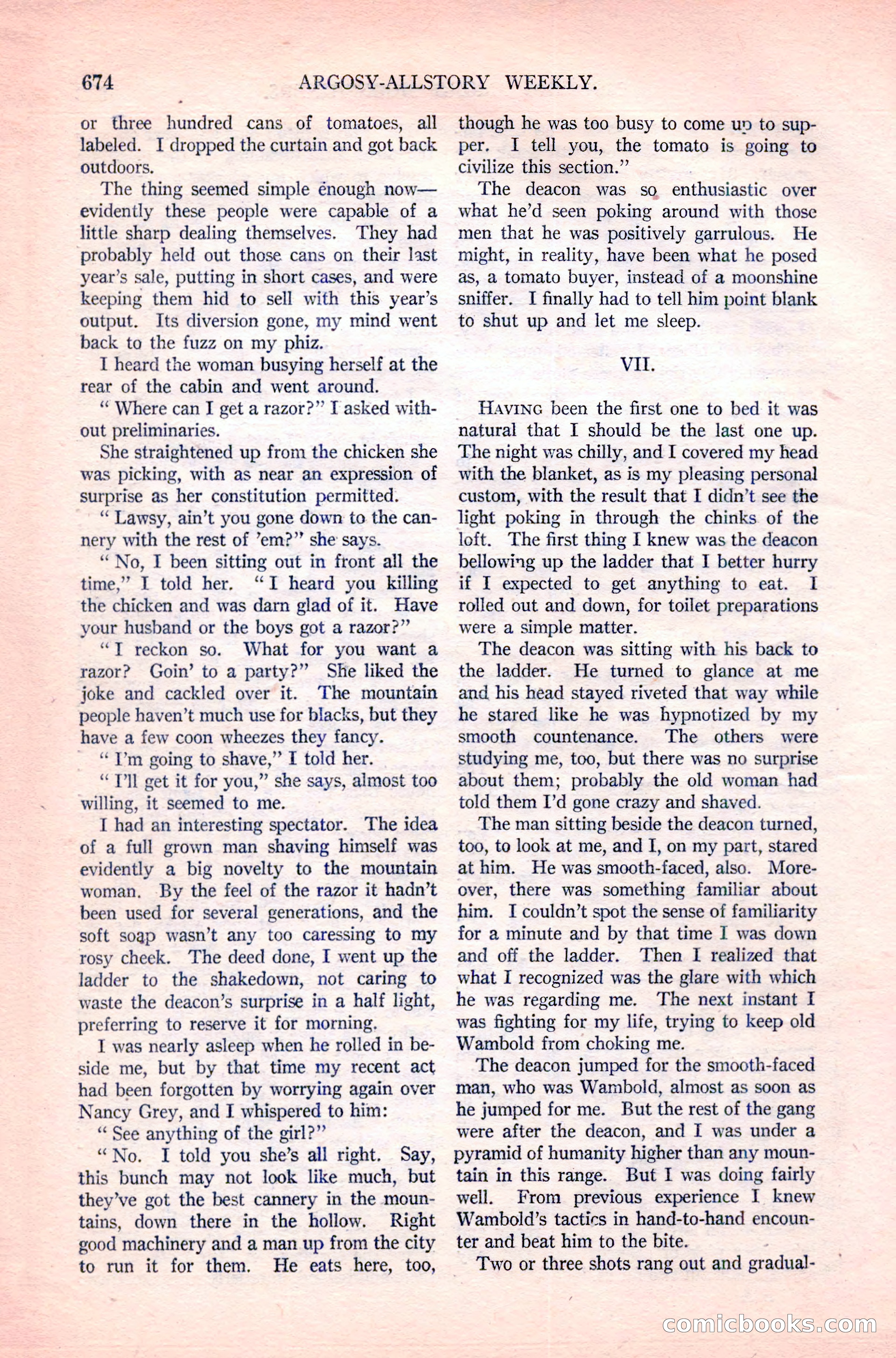 Argosy All-Story Weekly, April 14, 1923 — page 48 of 180