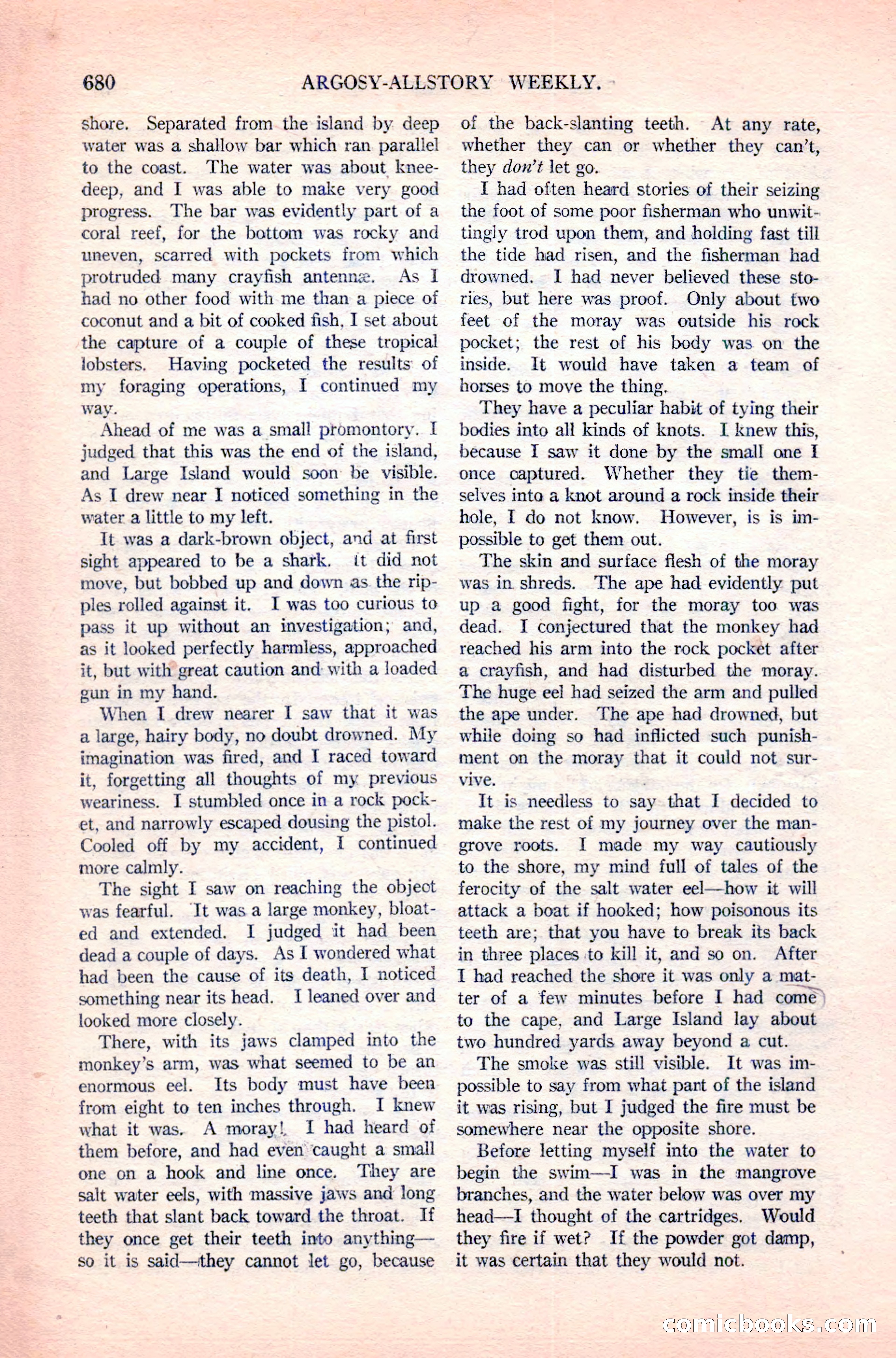 Argosy All-Story Weekly, April 14, 1923 — page 54 of 180