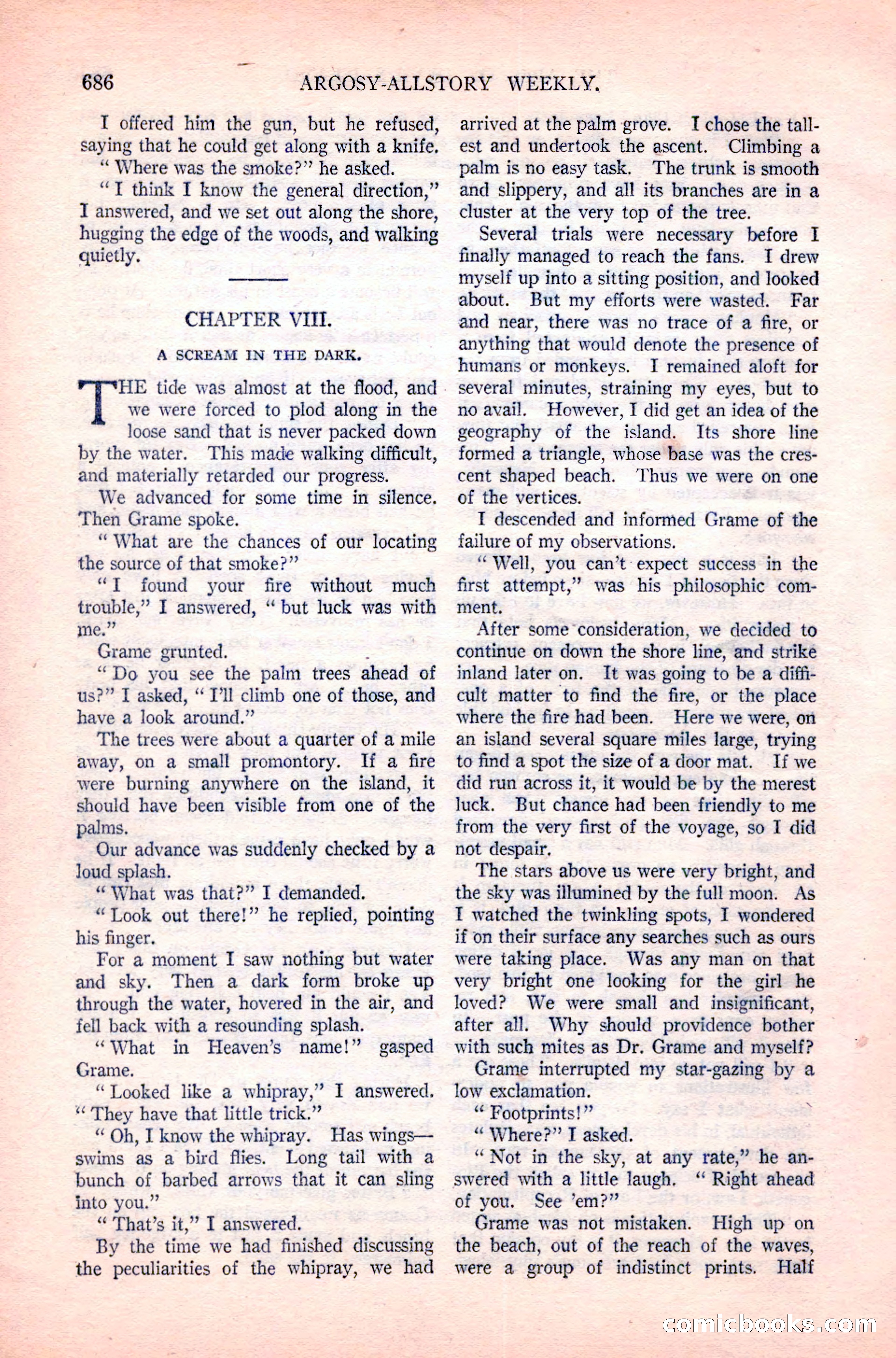 Argosy All-Story Weekly, April 14, 1923 — page 60 of 180