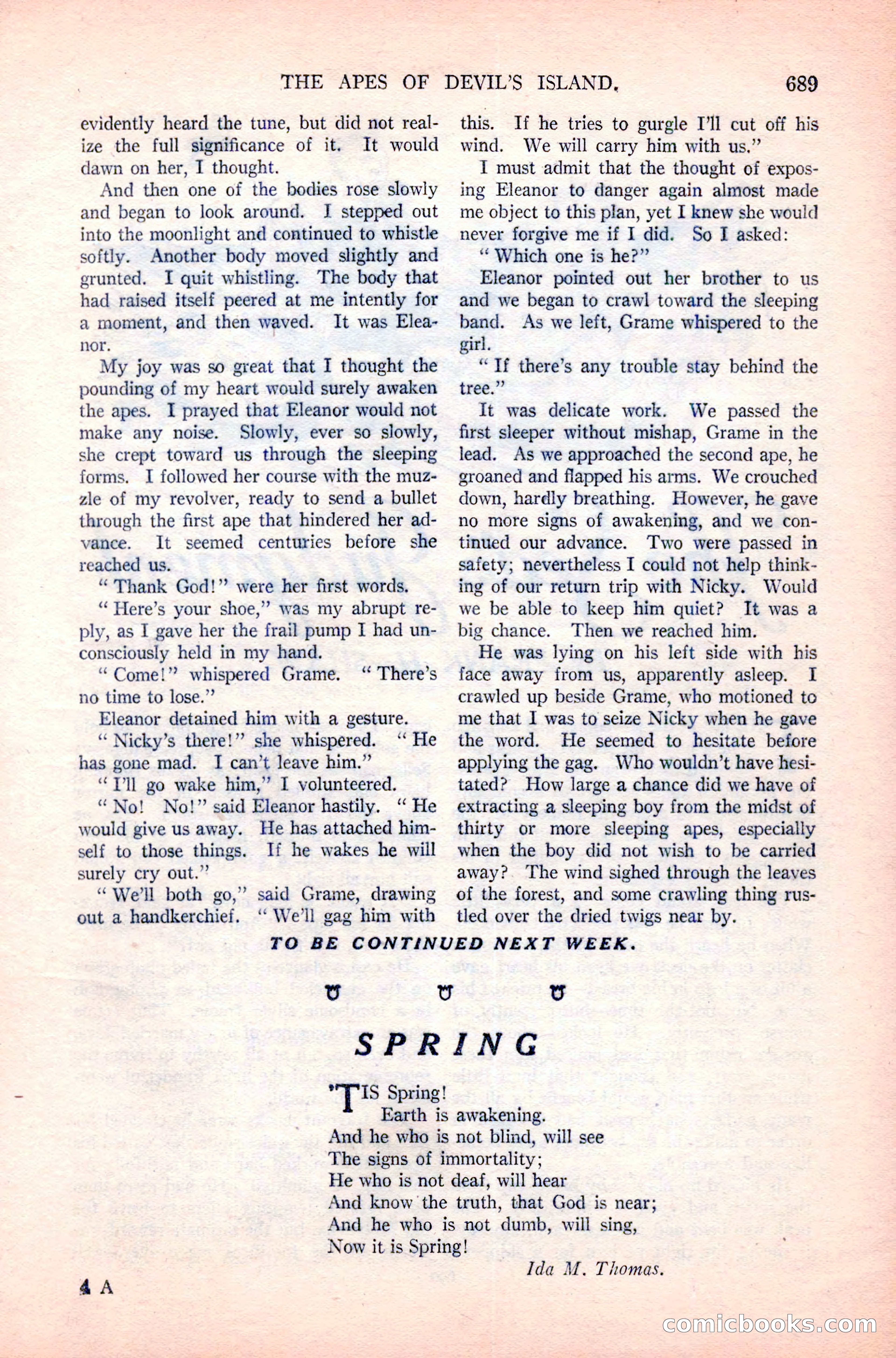 Argosy All-Story Weekly, April 14, 1923 — page 63 of 180