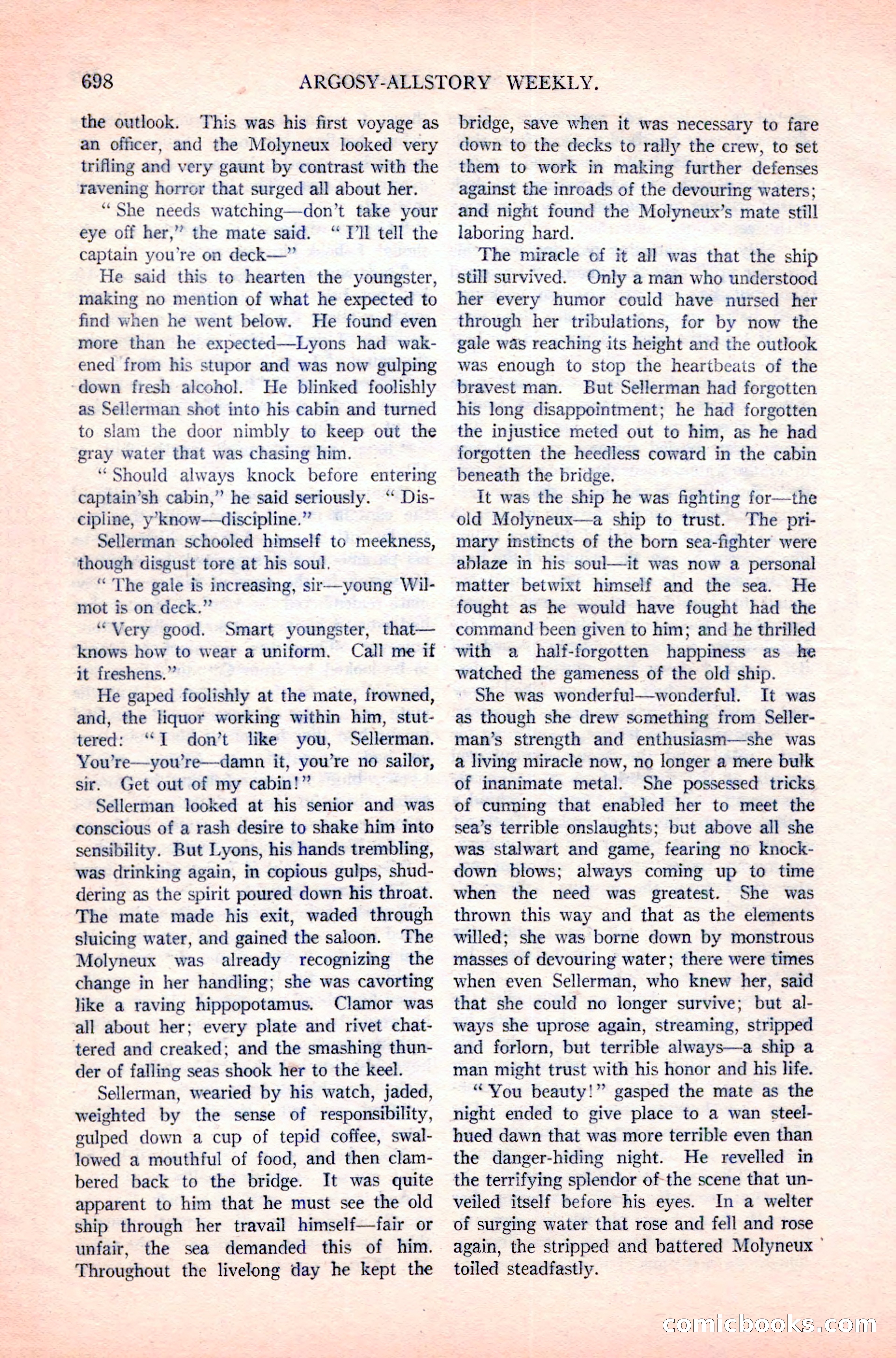 Argosy All-Story Weekly, April 14, 1923 — page 72 of 180
