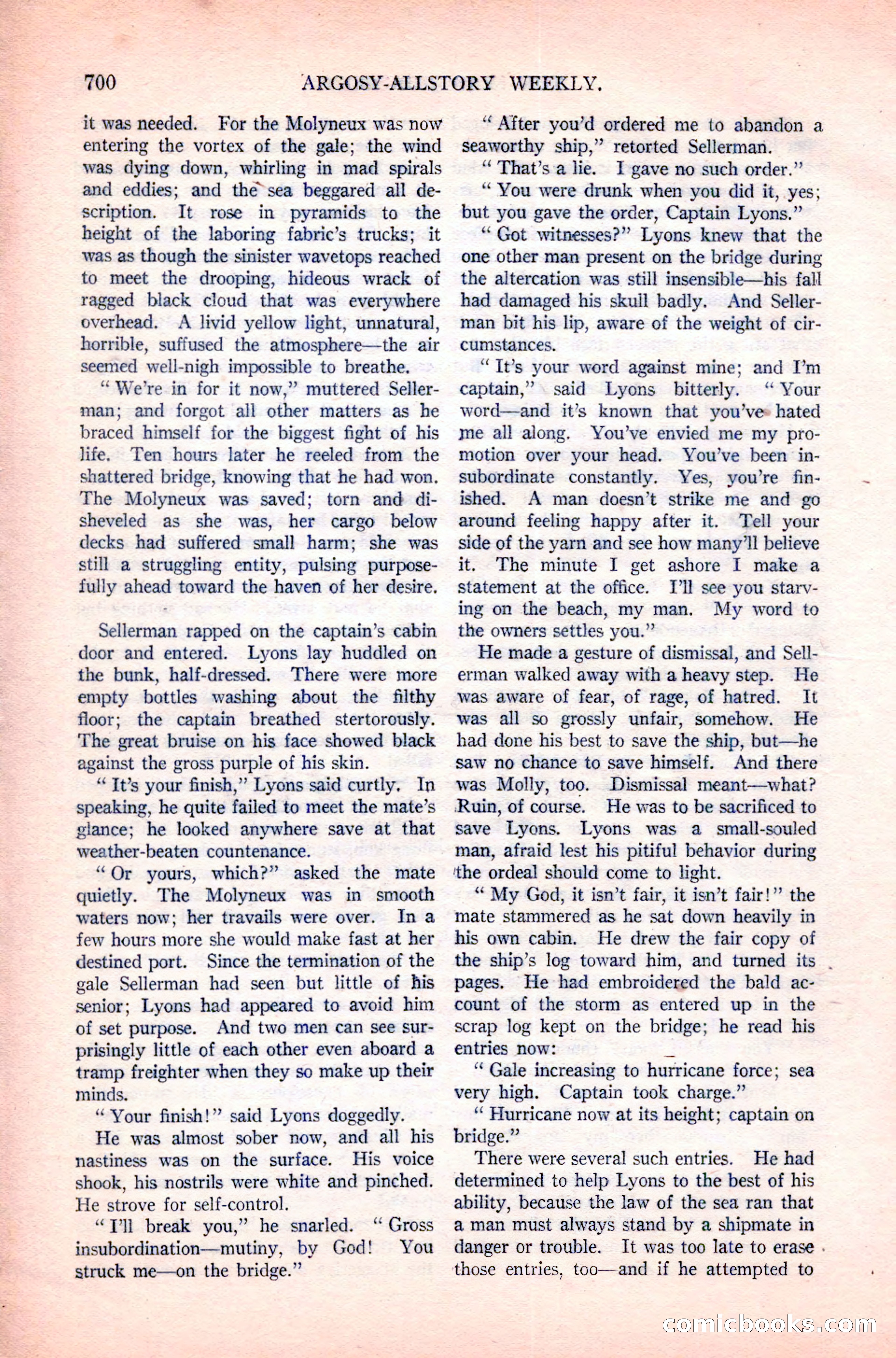 Argosy All-Story Weekly, April 14, 1923 — page 74 of 180