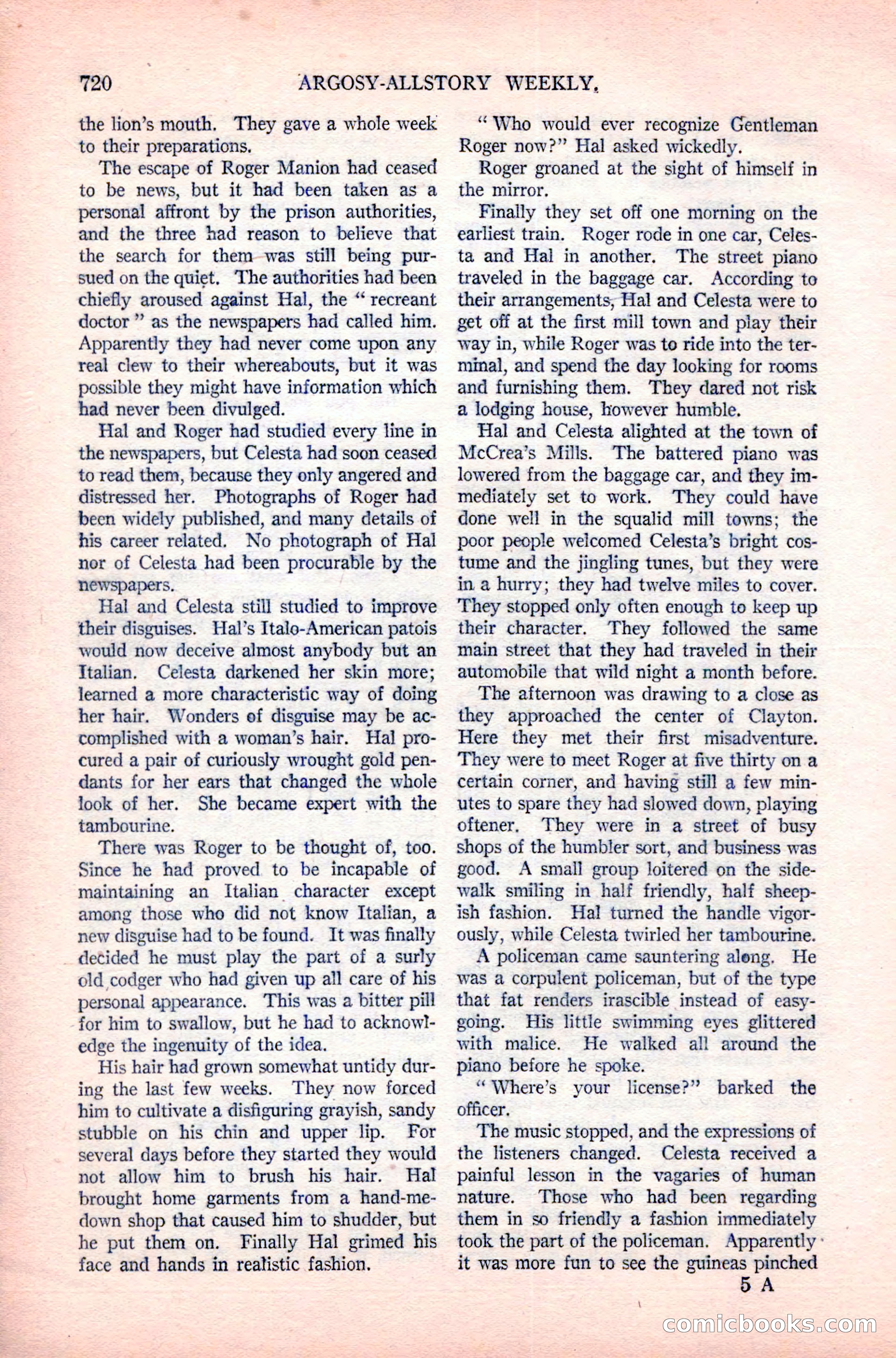 Argosy All-Story Weekly, April 14, 1923 — page 94 of 180