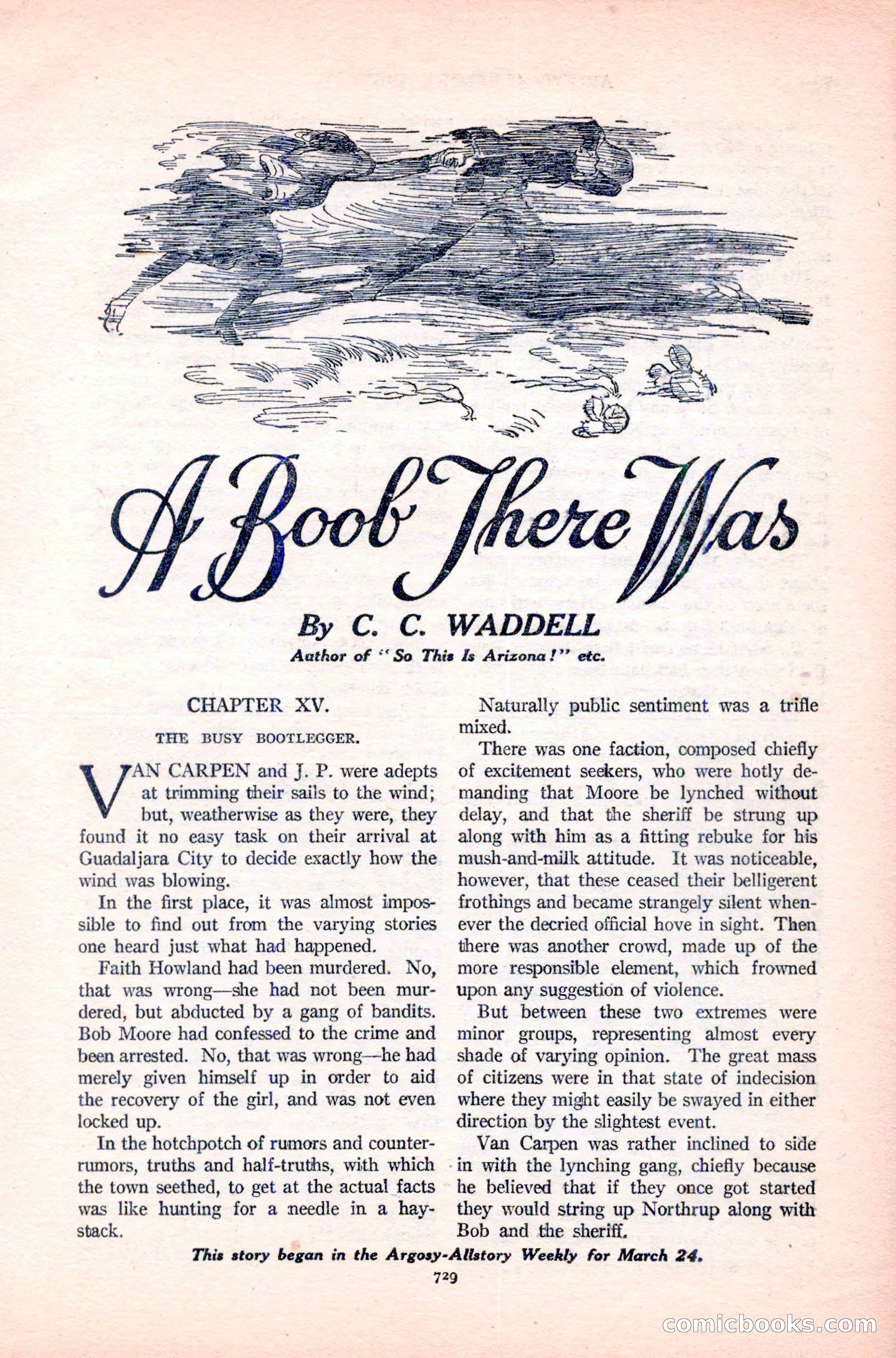 Argosy All-Story Weekly, April 14, 1923 — page 103 of 180