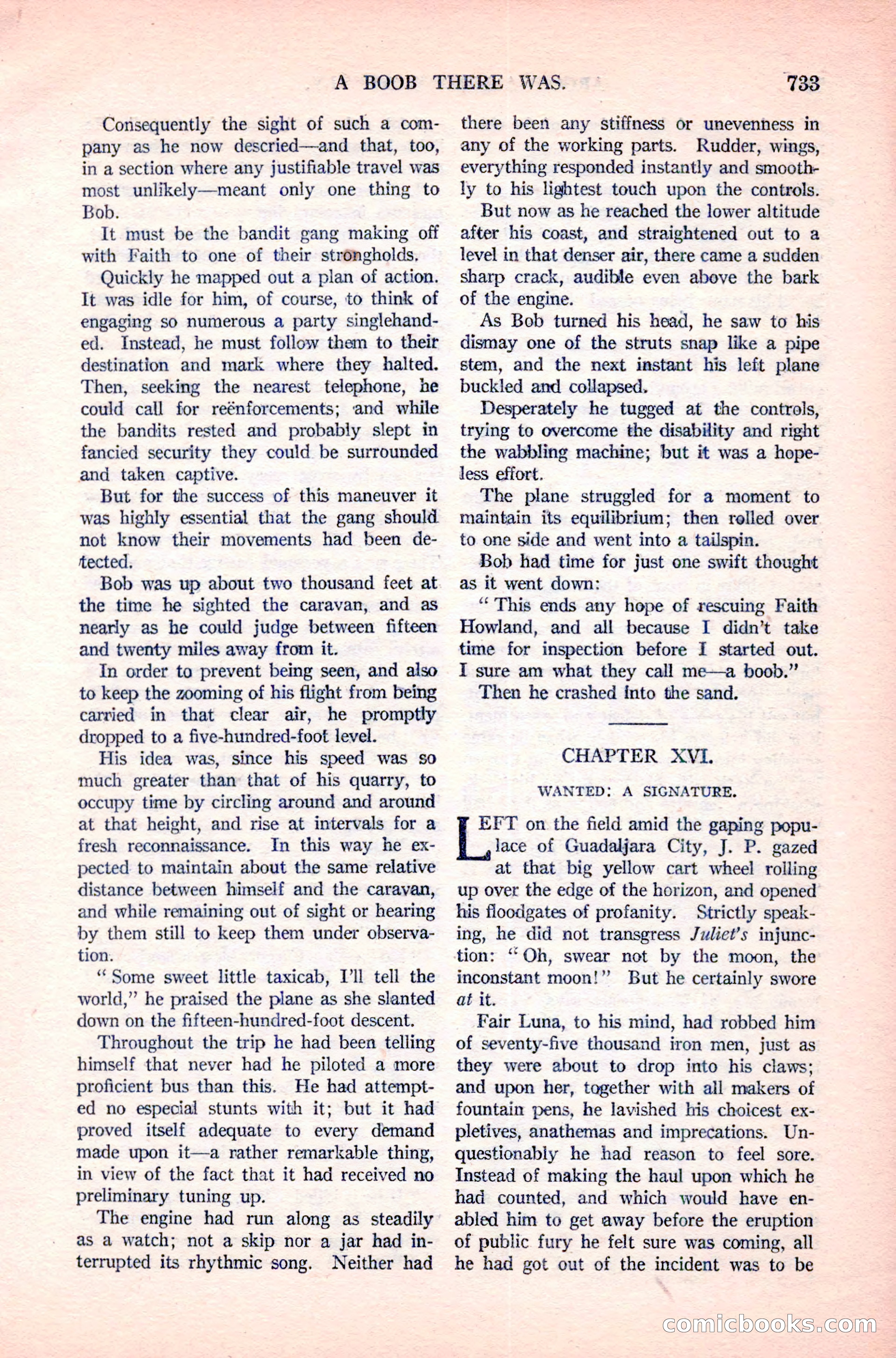 Argosy All-Story Weekly, April 14, 1923 — page 107 of 180