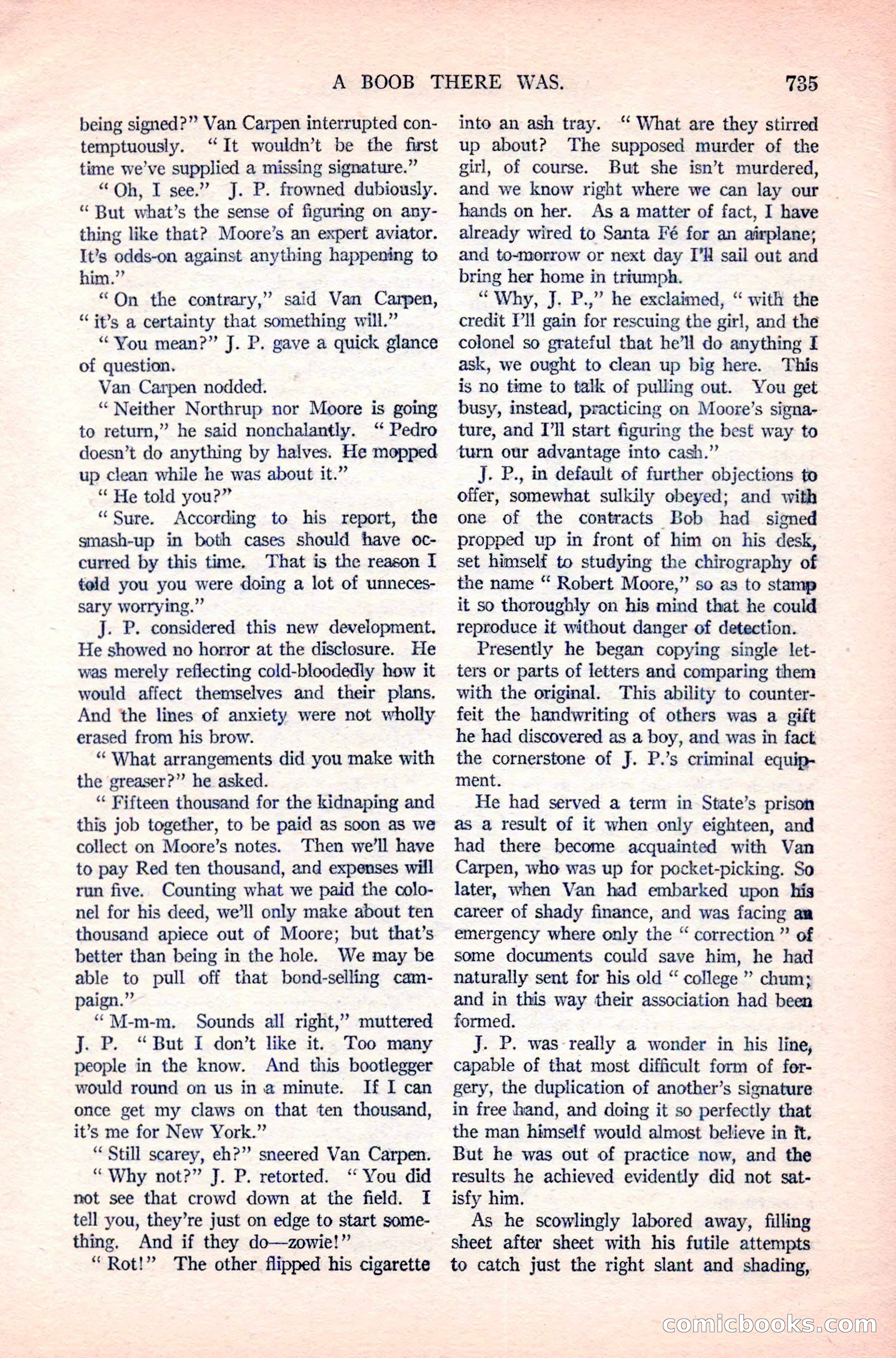 Argosy All-Story Weekly, April 14, 1923 — page 109 of 180