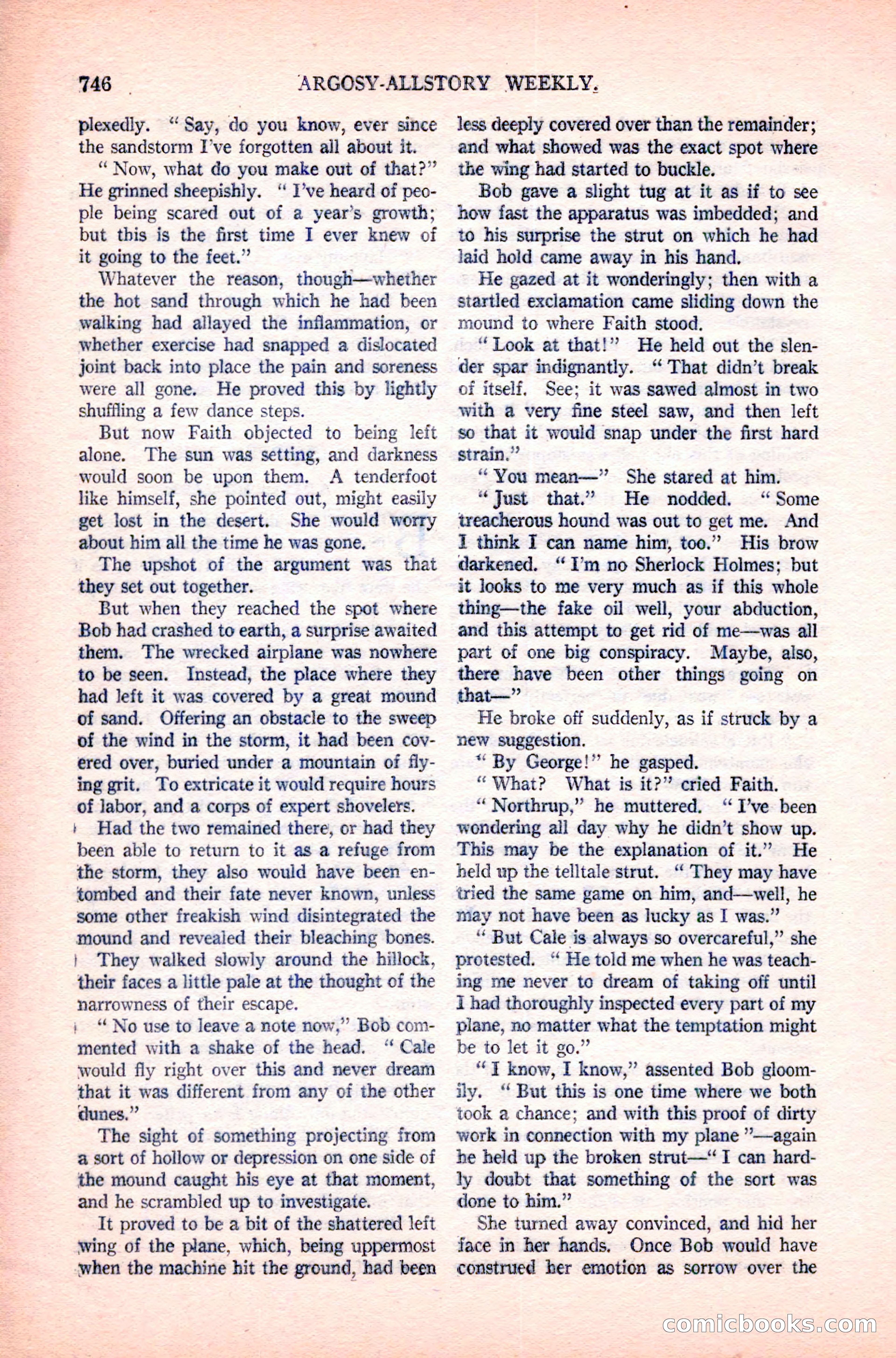 Argosy All-Story Weekly, April 14, 1923 — page 120 of 180