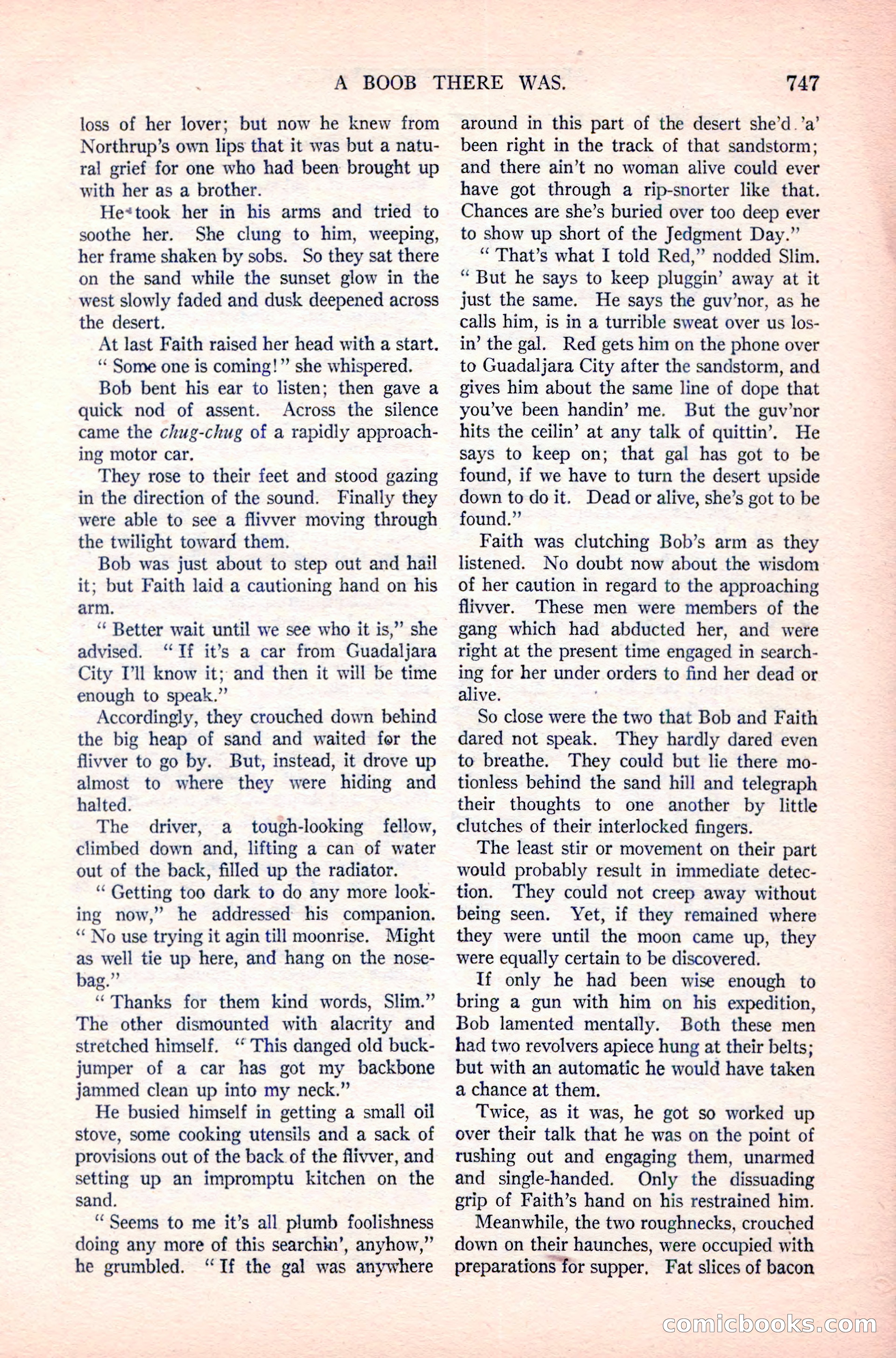 Argosy All-Story Weekly, April 14, 1923 — page 121 of 180