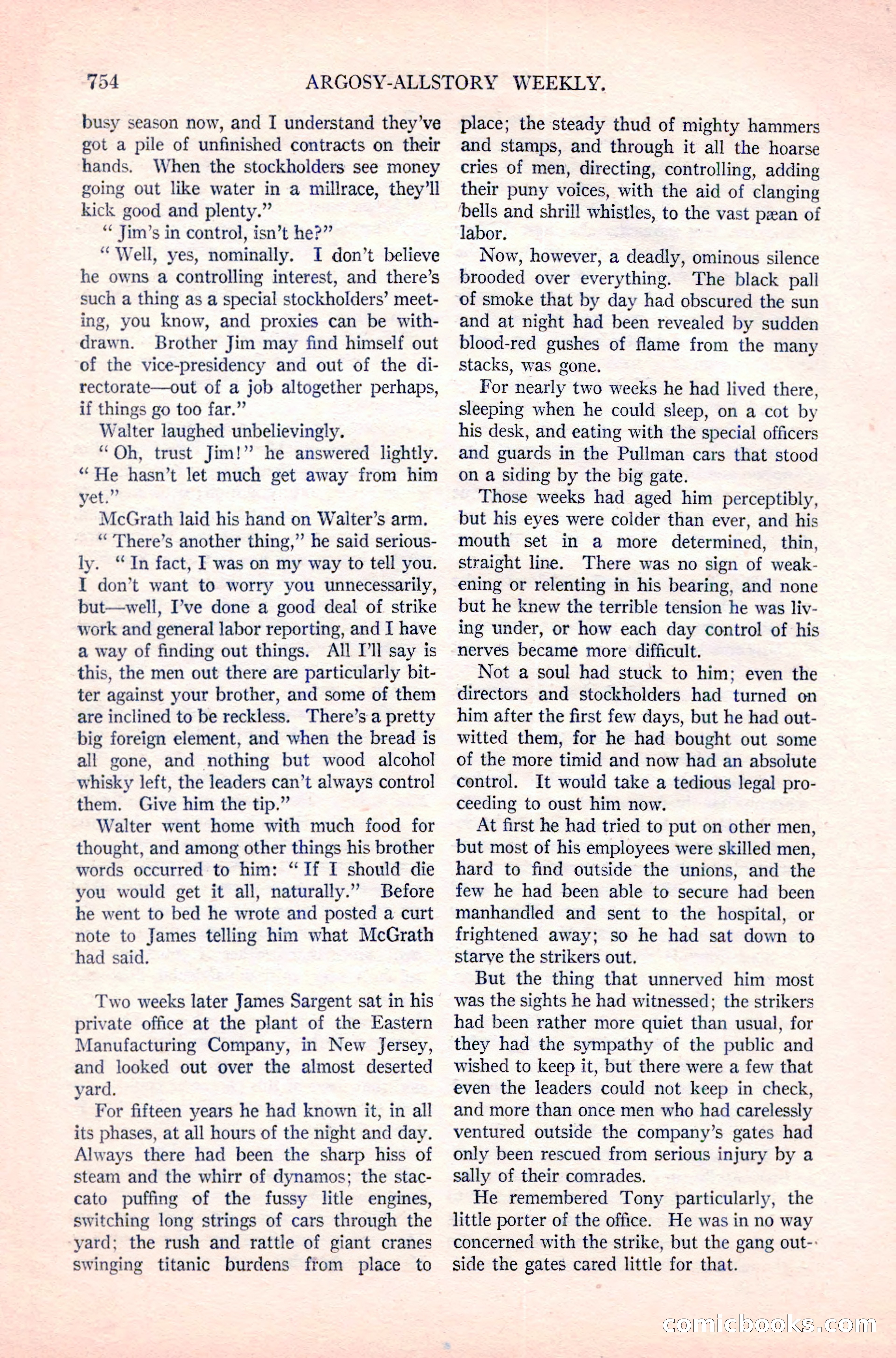 Argosy All-Story Weekly, April 14, 1923 — page 128 of 180